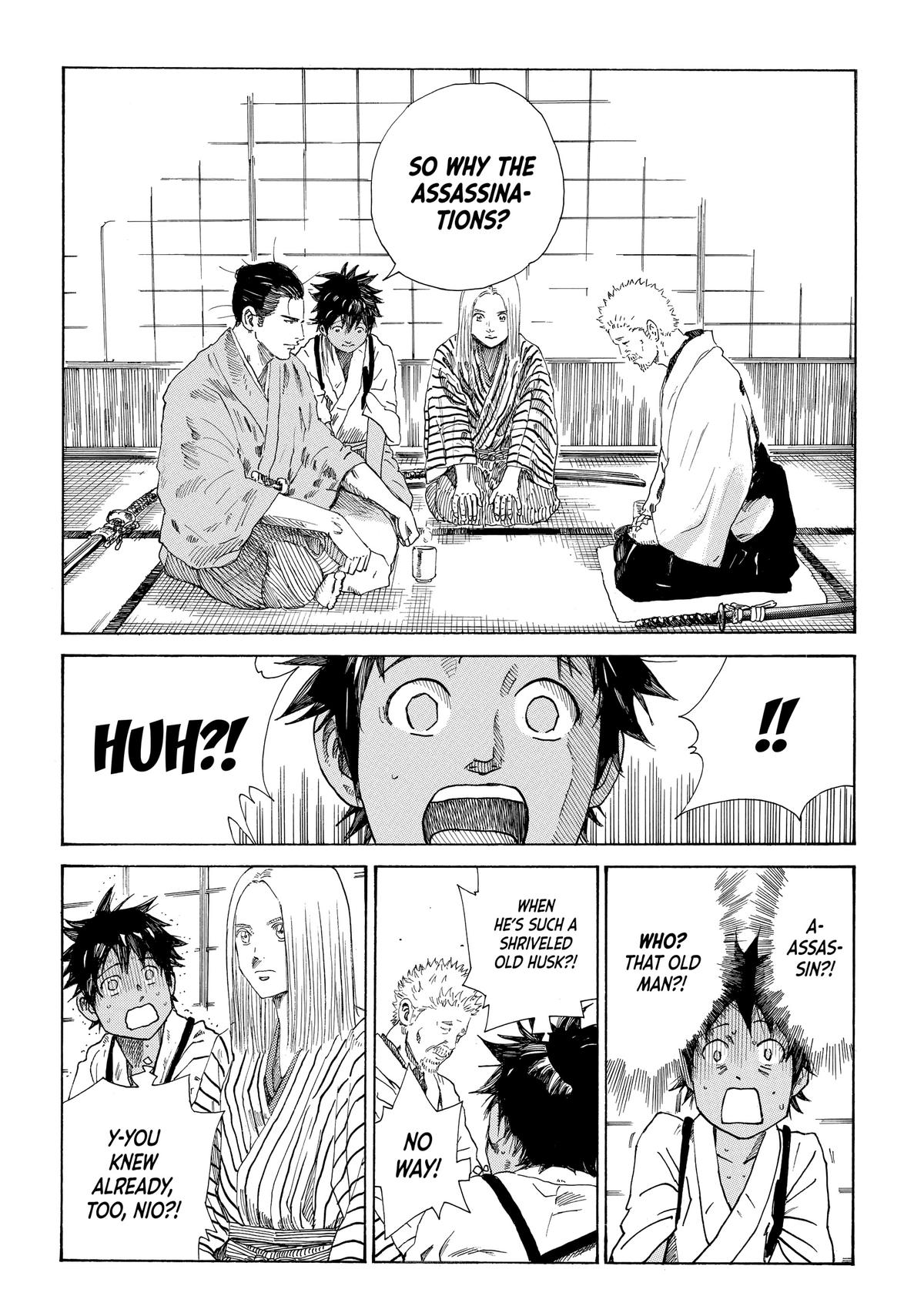 Read The Blue Wolves of Mibu ENGLISH Manga Online