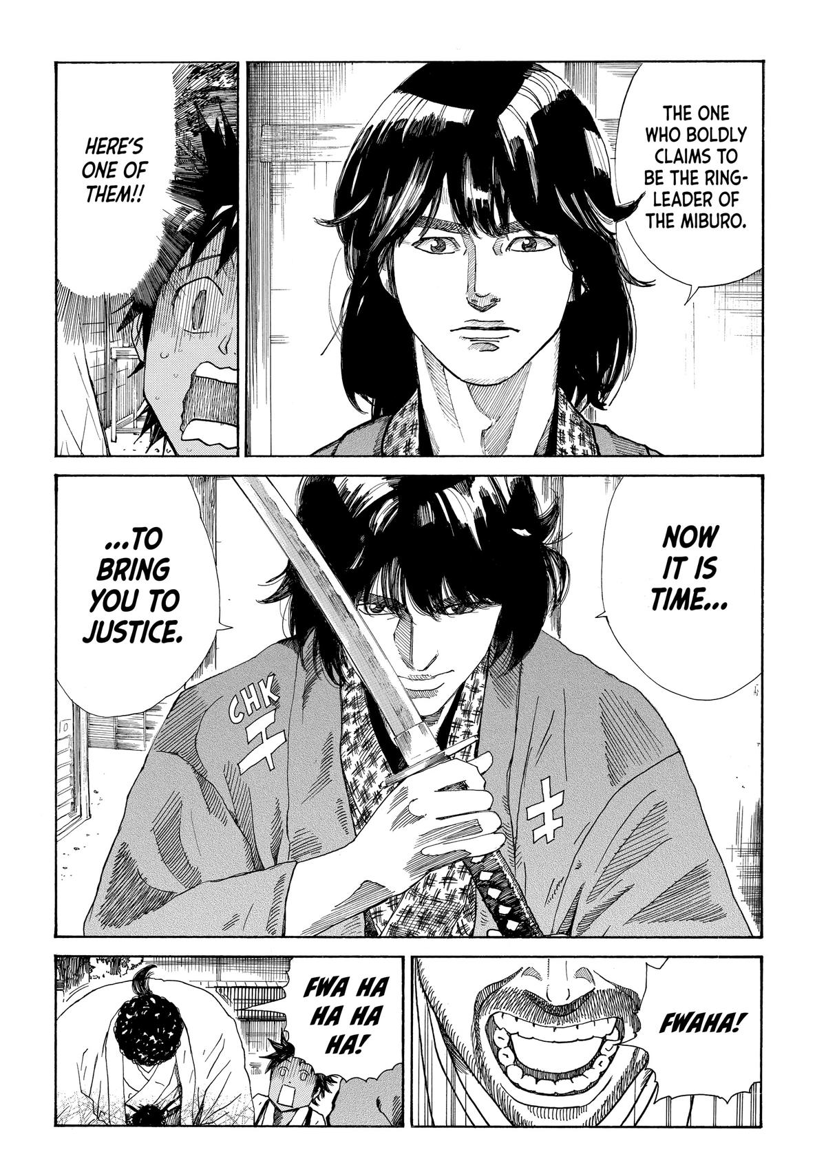 Read The Blue Wolves of Mibu ENGLISH Manga Online