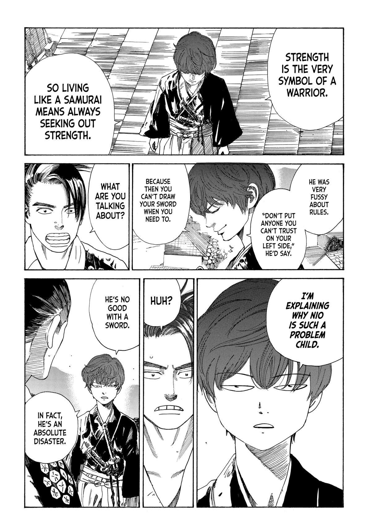 Read The Blue Wolves of Mibu ENGLISH Manga Online