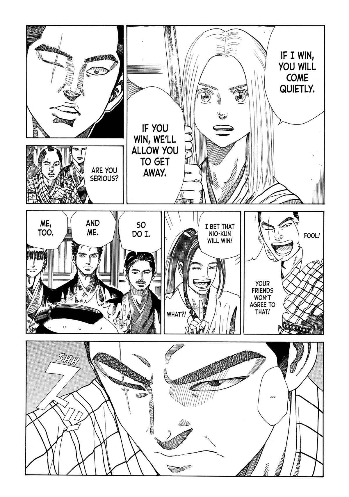 Read The Blue Wolves of Mibu ENGLISH Manga Online