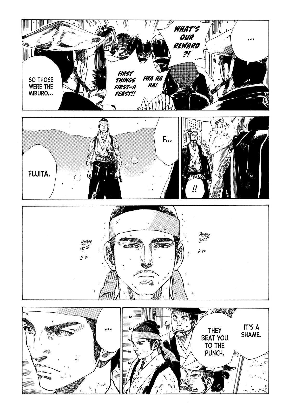 Read The Blue Wolves of Mibu ENGLISH Manga Online