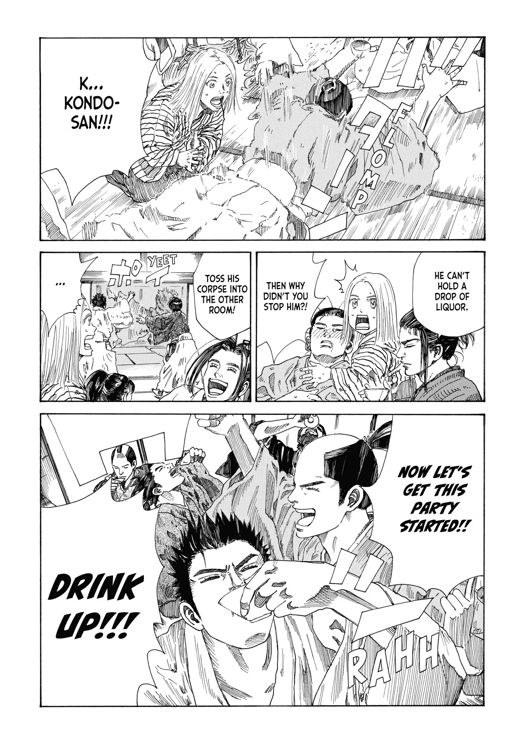 Read The Blue Wolves of Mibu ENGLISH Manga Online