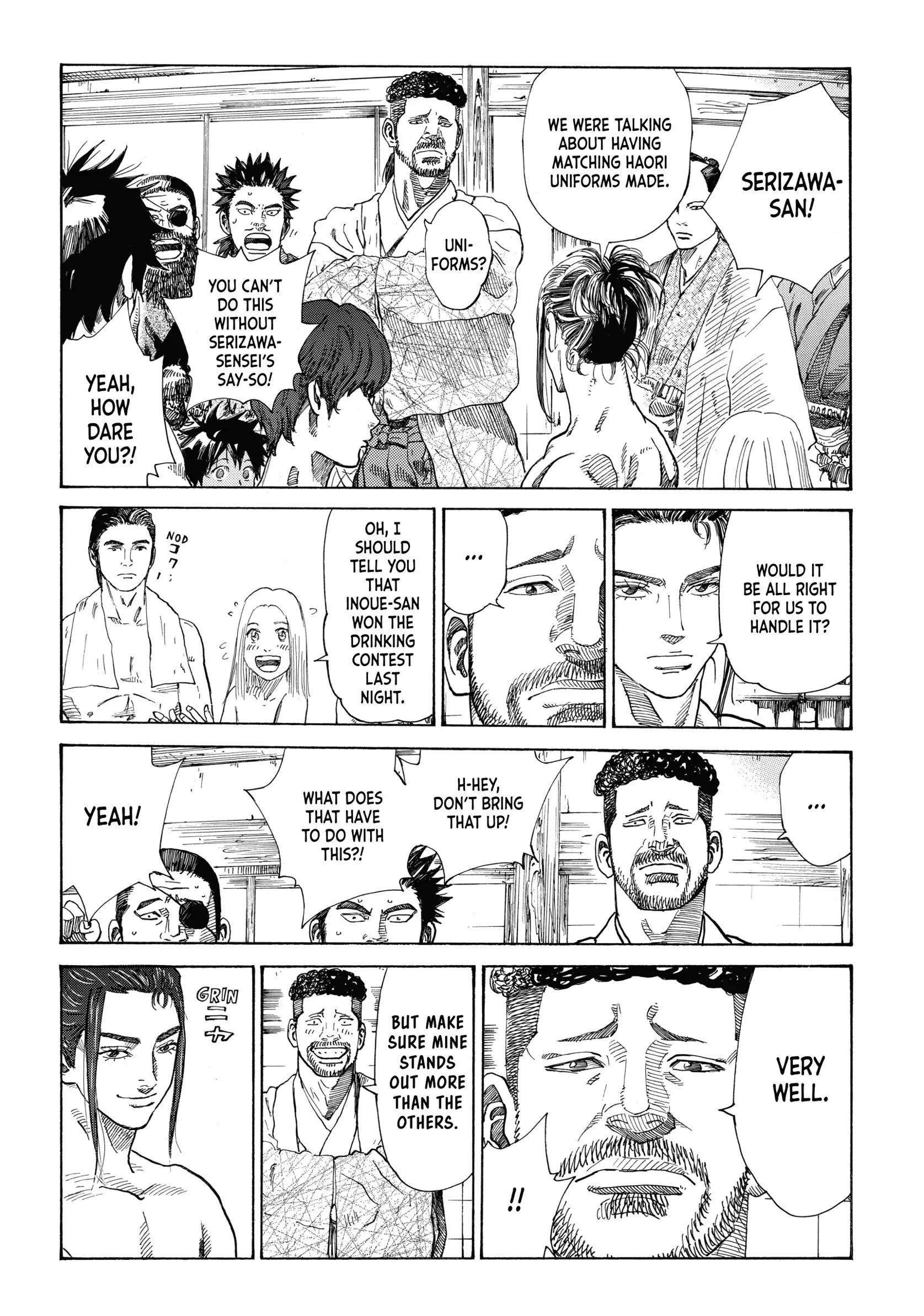 Read The Blue Wolves of Mibu ENGLISH Manga Online