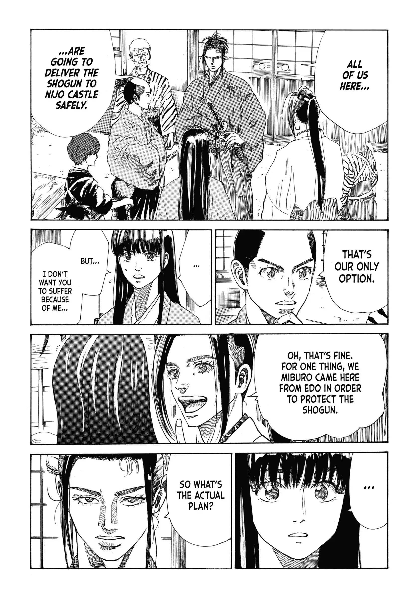 Read The Blue Wolves of Mibu ENGLISH Manga Online