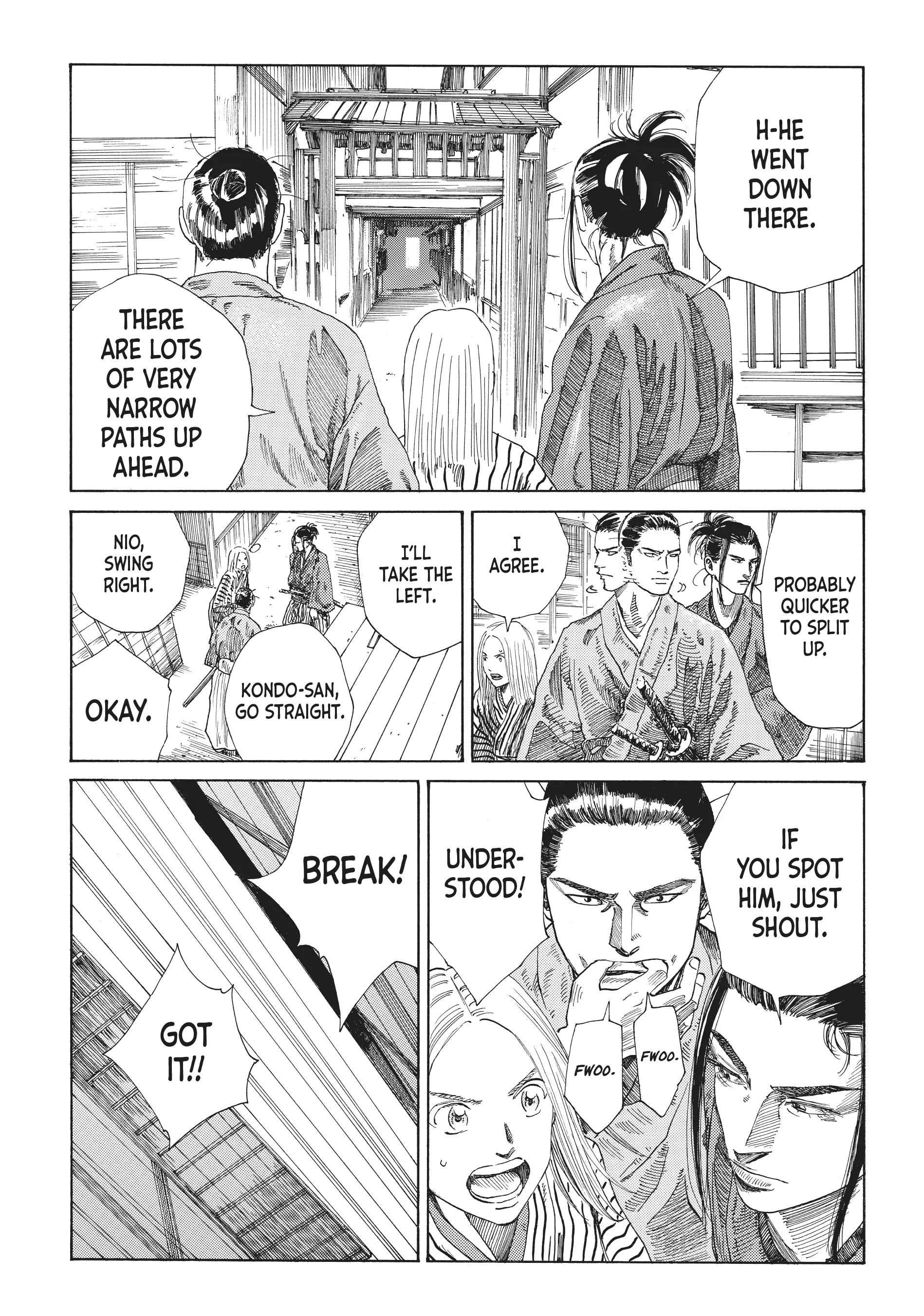 Read The Blue Wolves of Mibu ENGLISH Manga Online