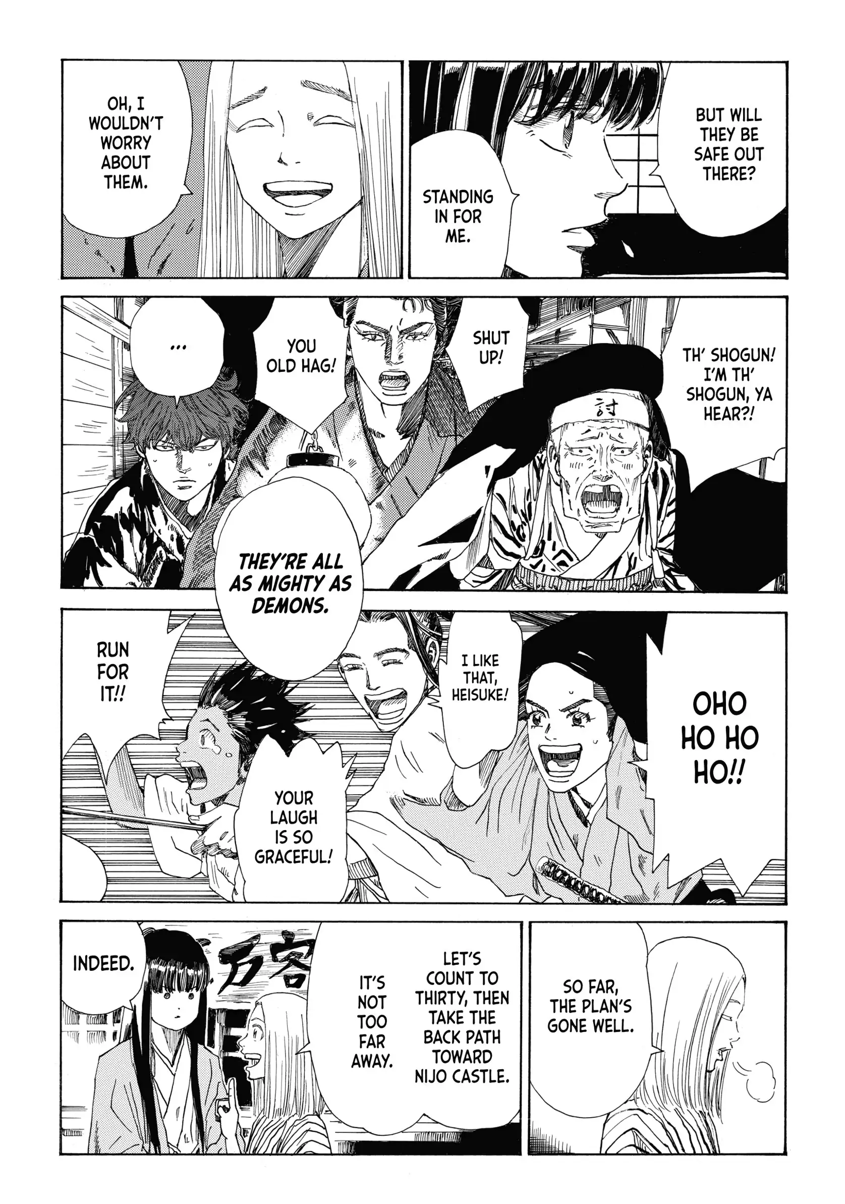 Read The Blue Wolves of Mibu ENGLISH Manga Online