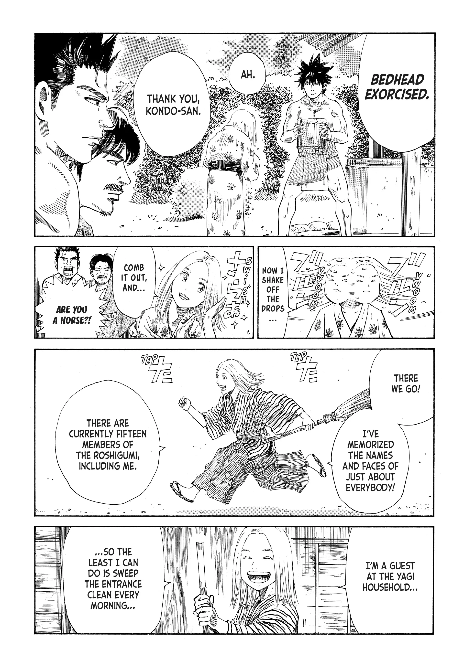 Read The Blue Wolves of Mibu ENGLISH Manga Online