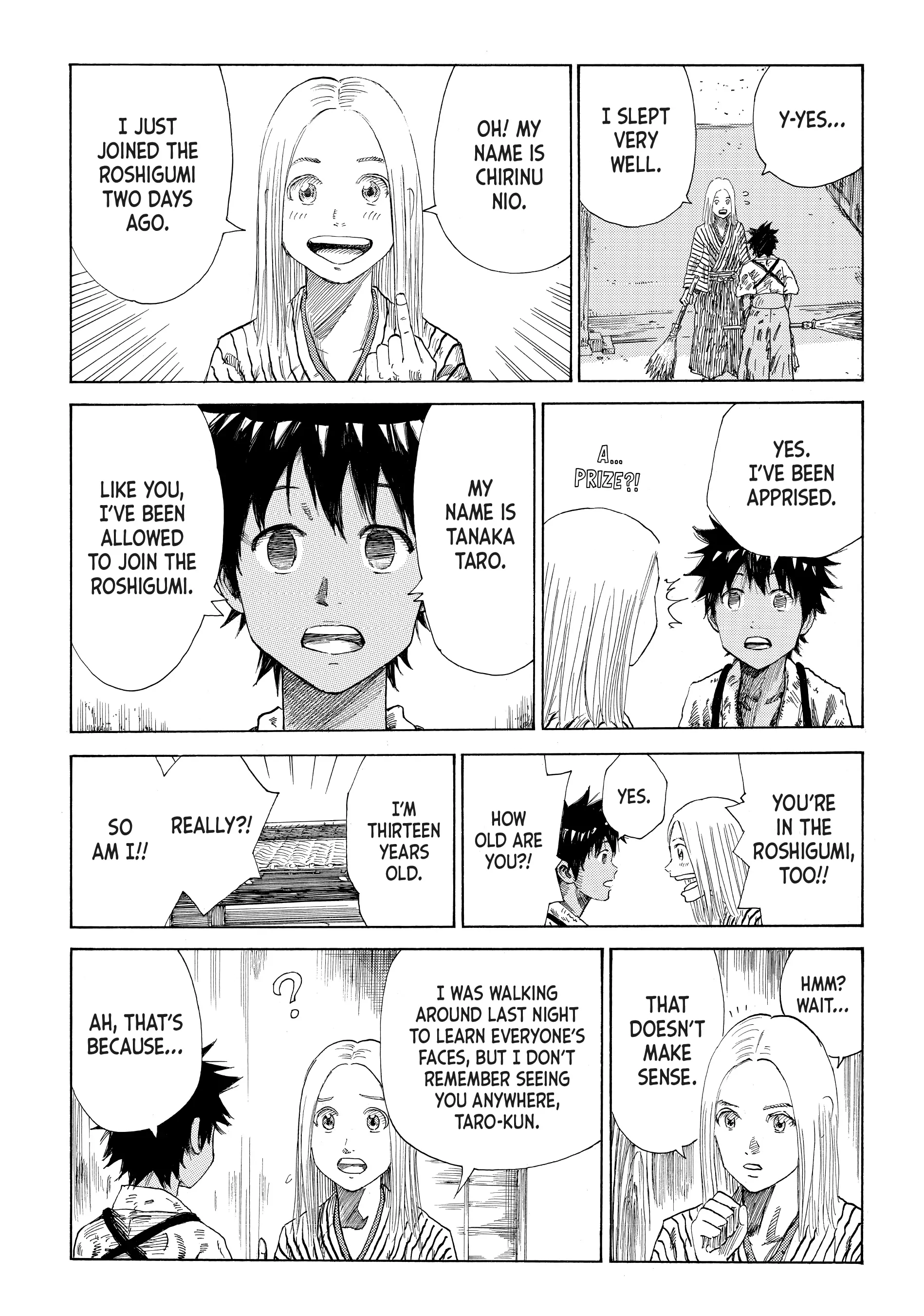 Read The Blue Wolves of Mibu ENGLISH Manga Online