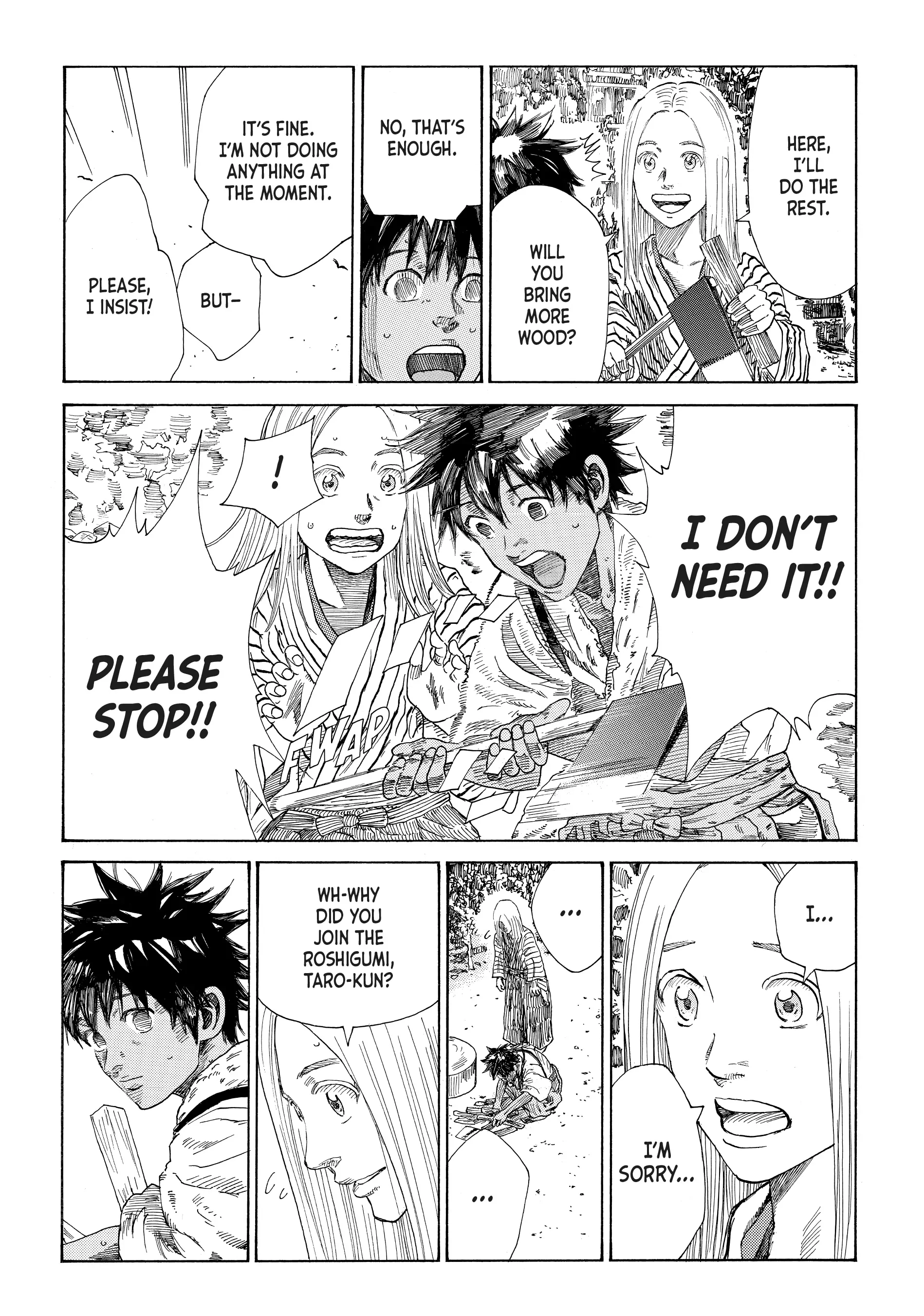 Read The Blue Wolves of Mibu ENGLISH Manga Online