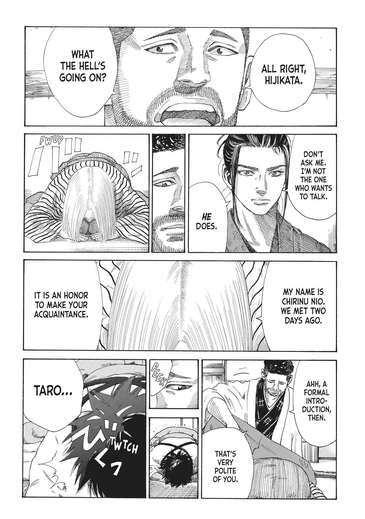 Read The Blue Wolves of Mibu ENGLISH Manga Online