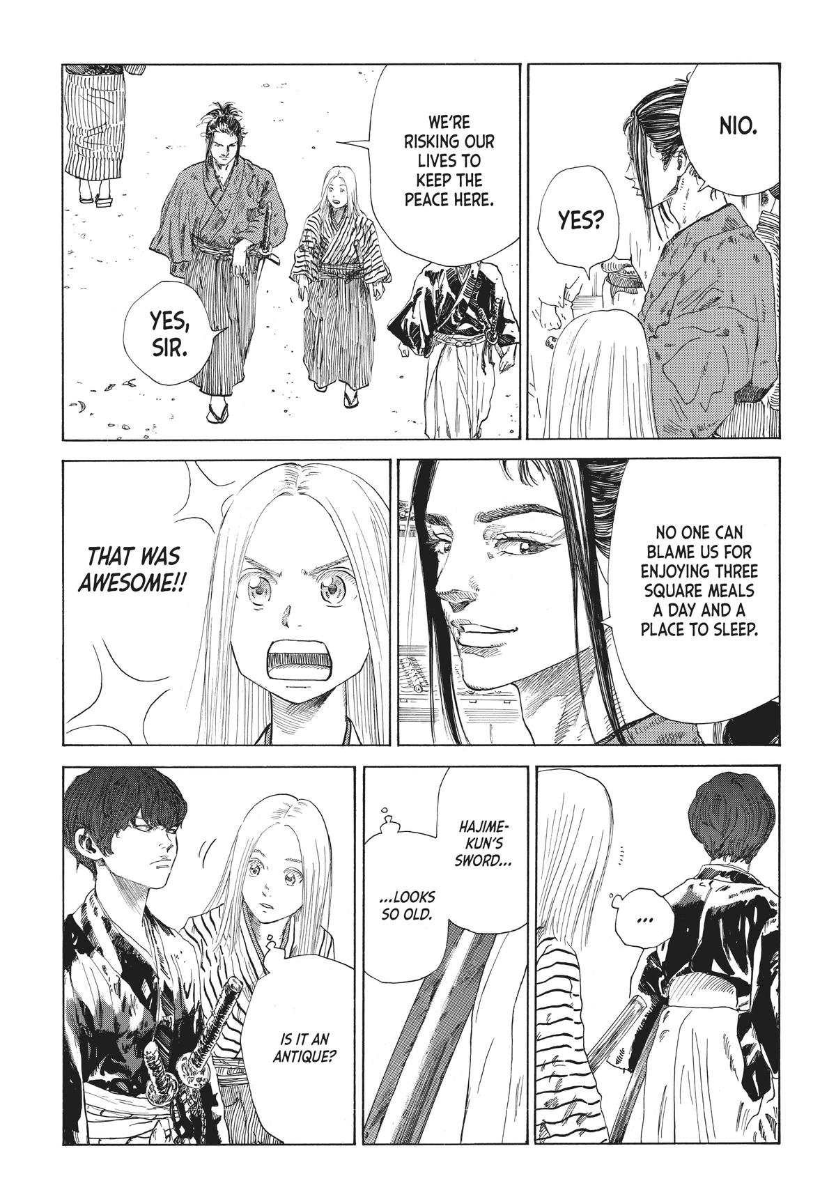 Read The Blue Wolves of Mibu ENGLISH Manga Online