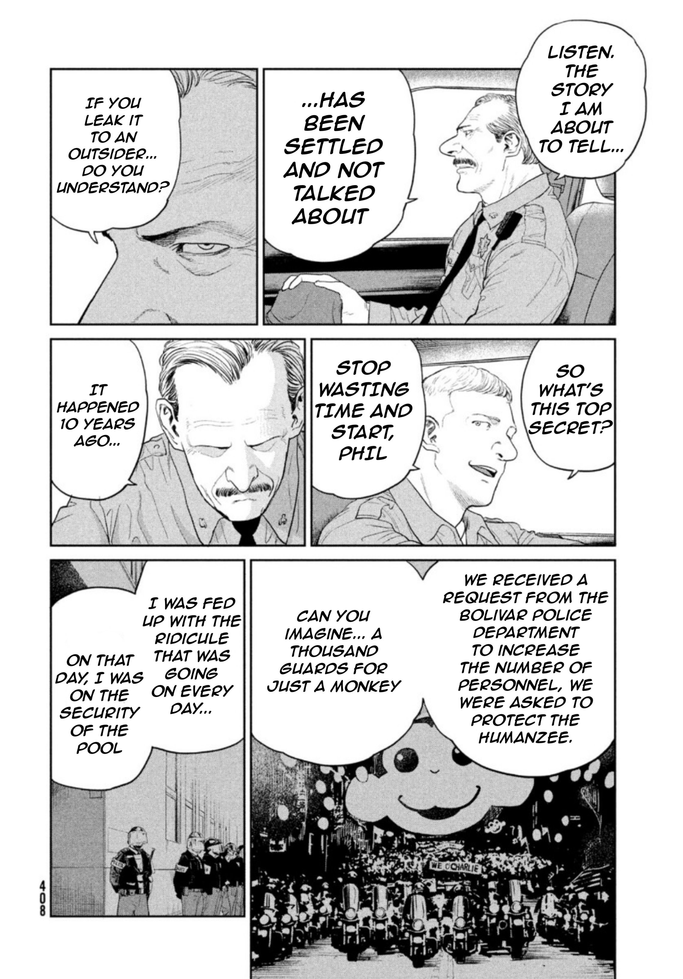 Read The Darwin Incident ENGLISH Manga Online