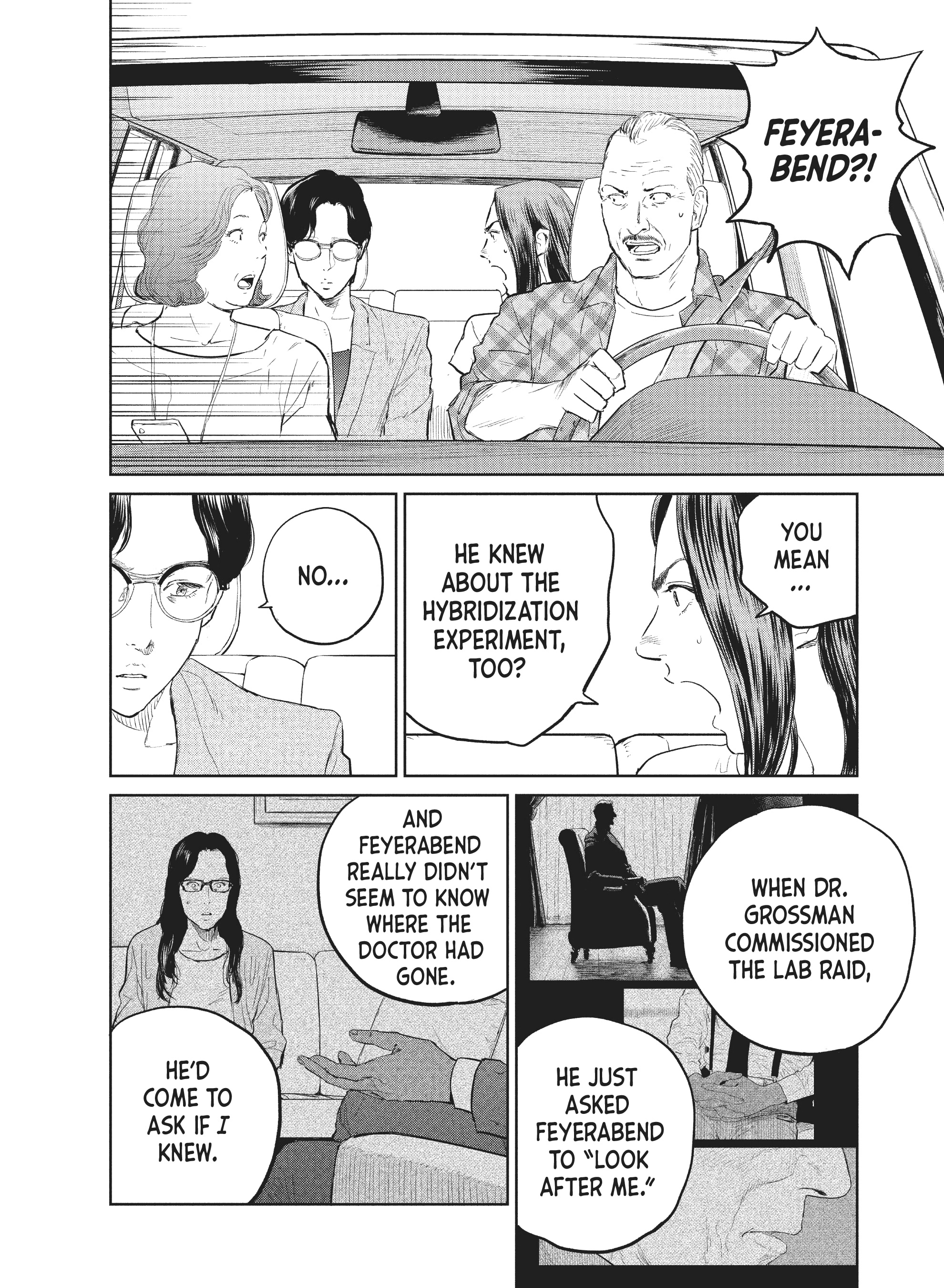 Read The Darwin Incident ENGLISH Manga Online