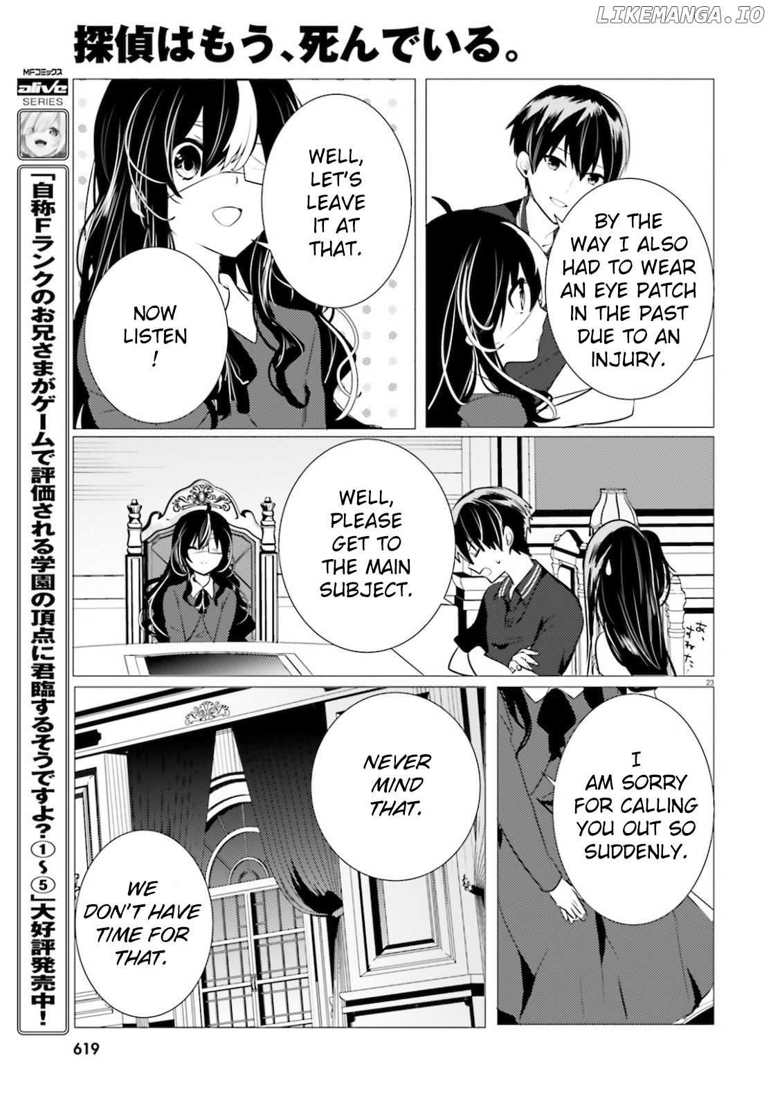 Read The Detective Is Already Dead ENGLISH Manga Online