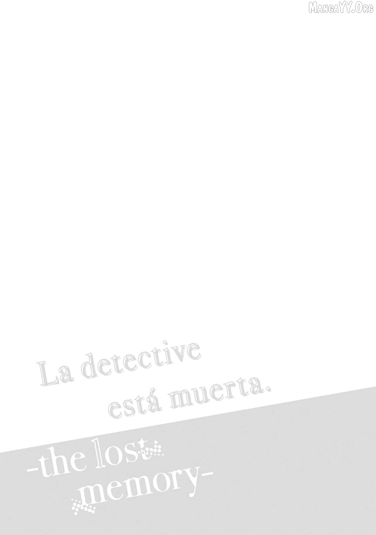 Read The Detective Is Already Dead_ The Lost Memory ENGLISH Manga Online