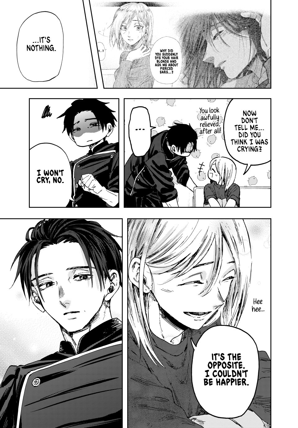 Read The Fragrant Flower Blooms with Dignity ENGLISH Manga Online