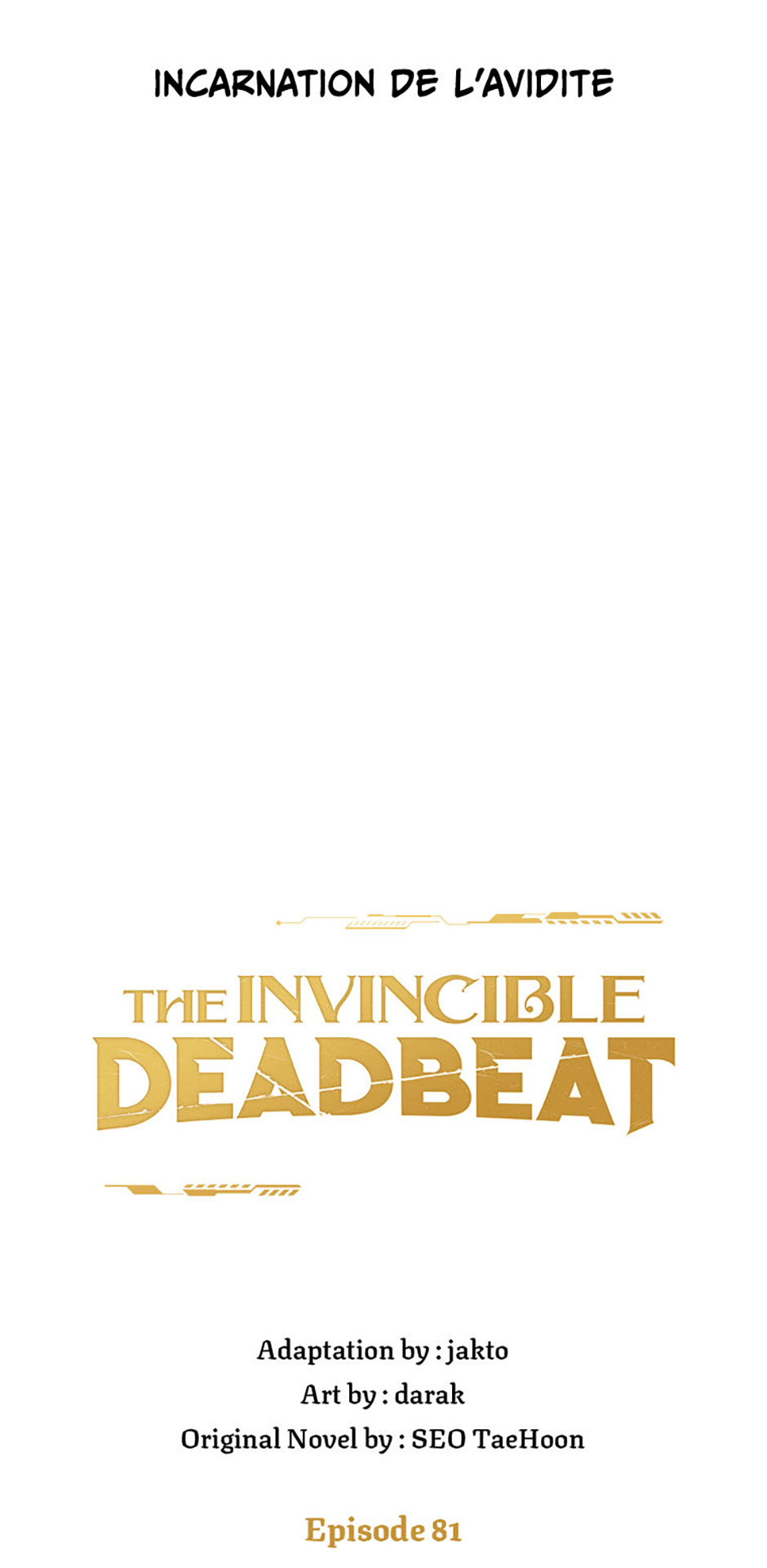 Read The Invincible Deadbeat ENGLISH Manga Online