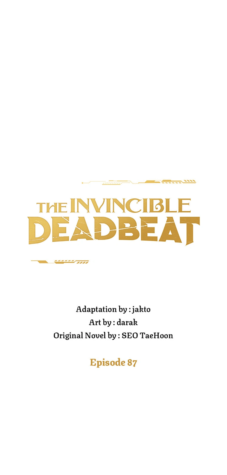 Read The Invincible Deadbeat ENGLISH Manga Online