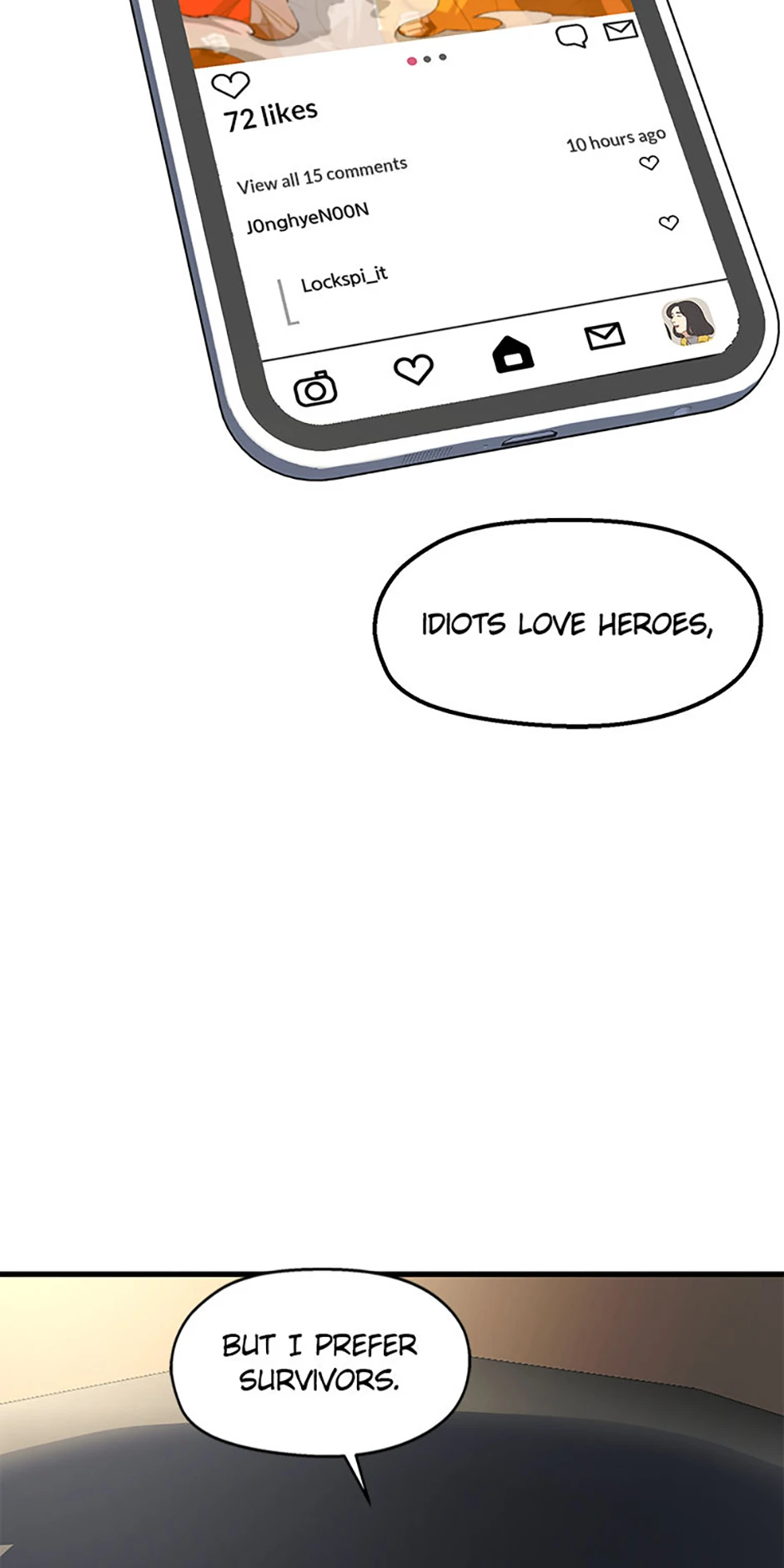 Read The Invincible Deadbeat ENGLISH Manga Online