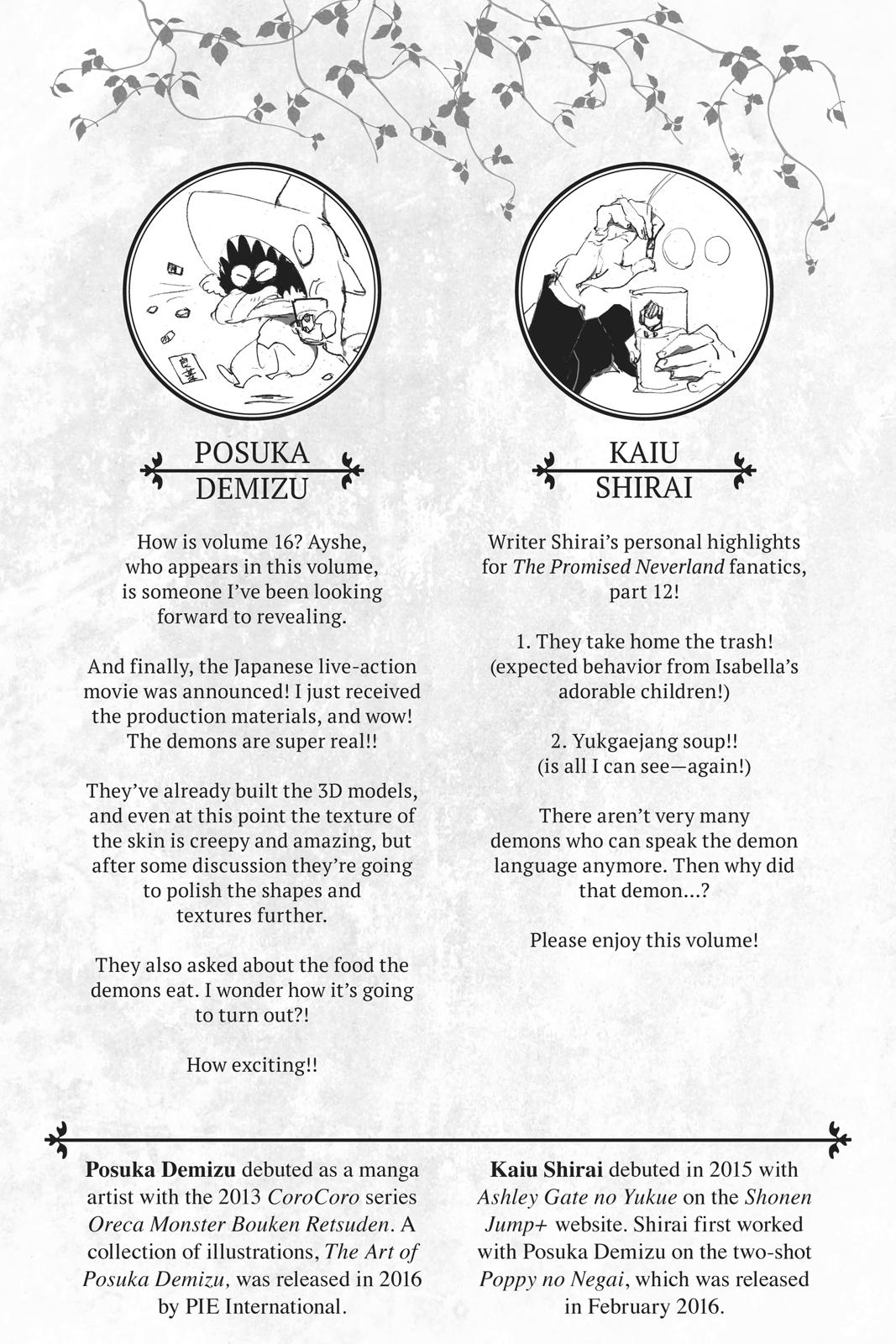 Read The Promised Neverland ENGLISH Manga Online