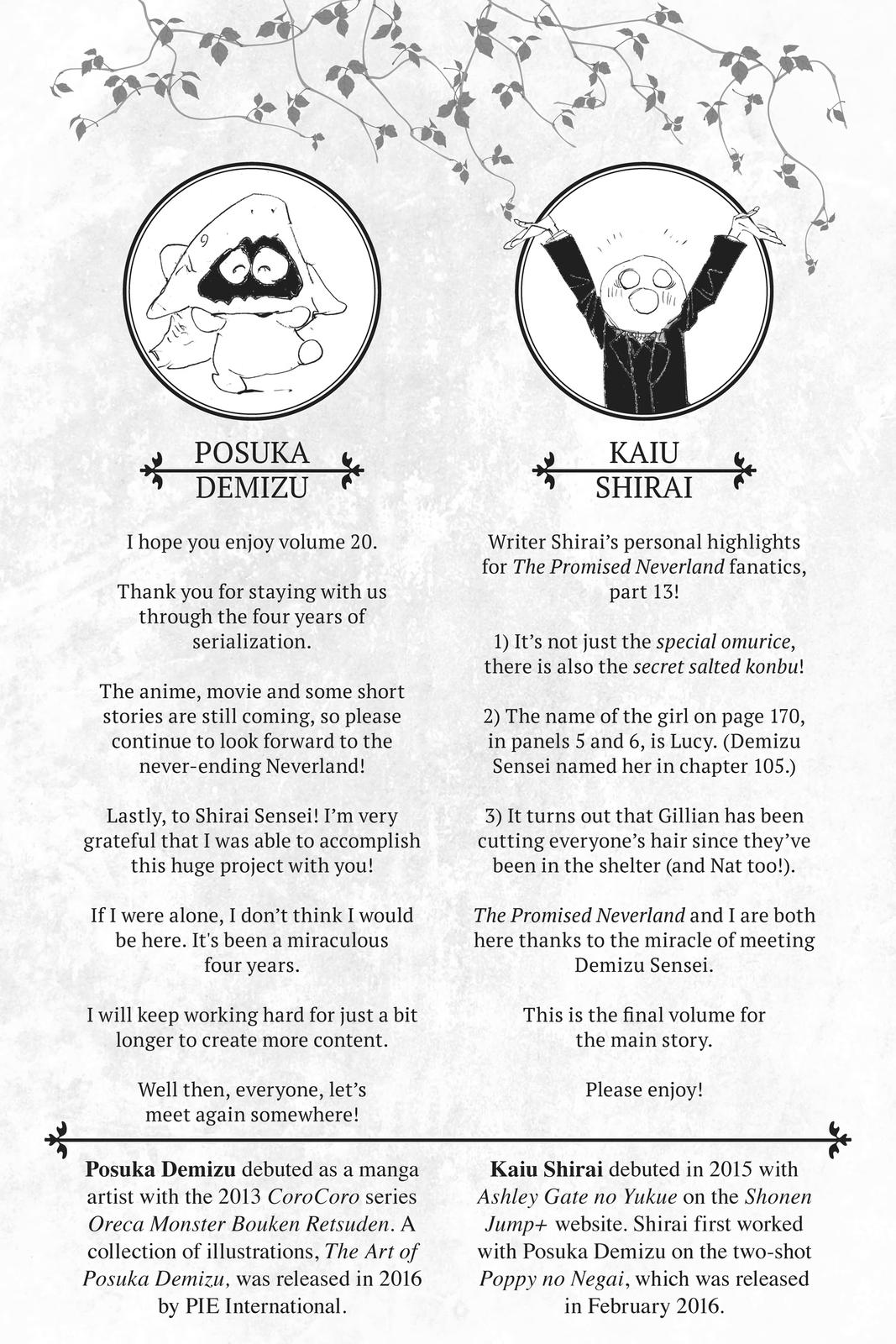 Read The Promised Neverland ENGLISH Manga Online