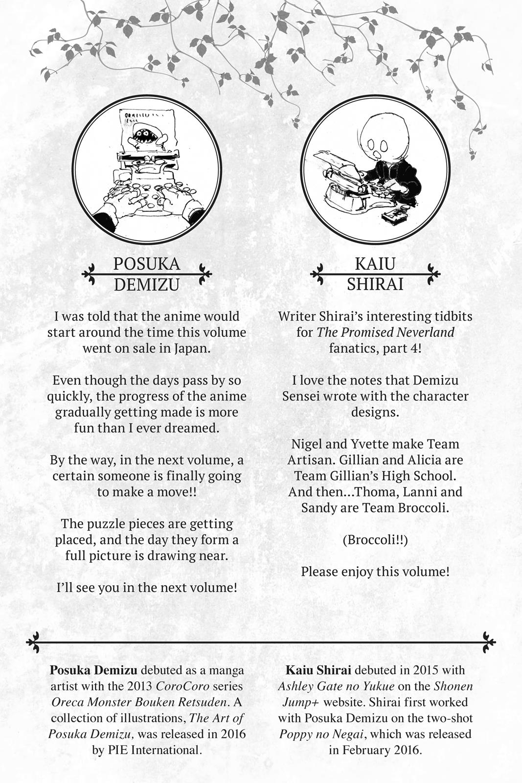 Read The Promised Neverland ENGLISH Manga Online