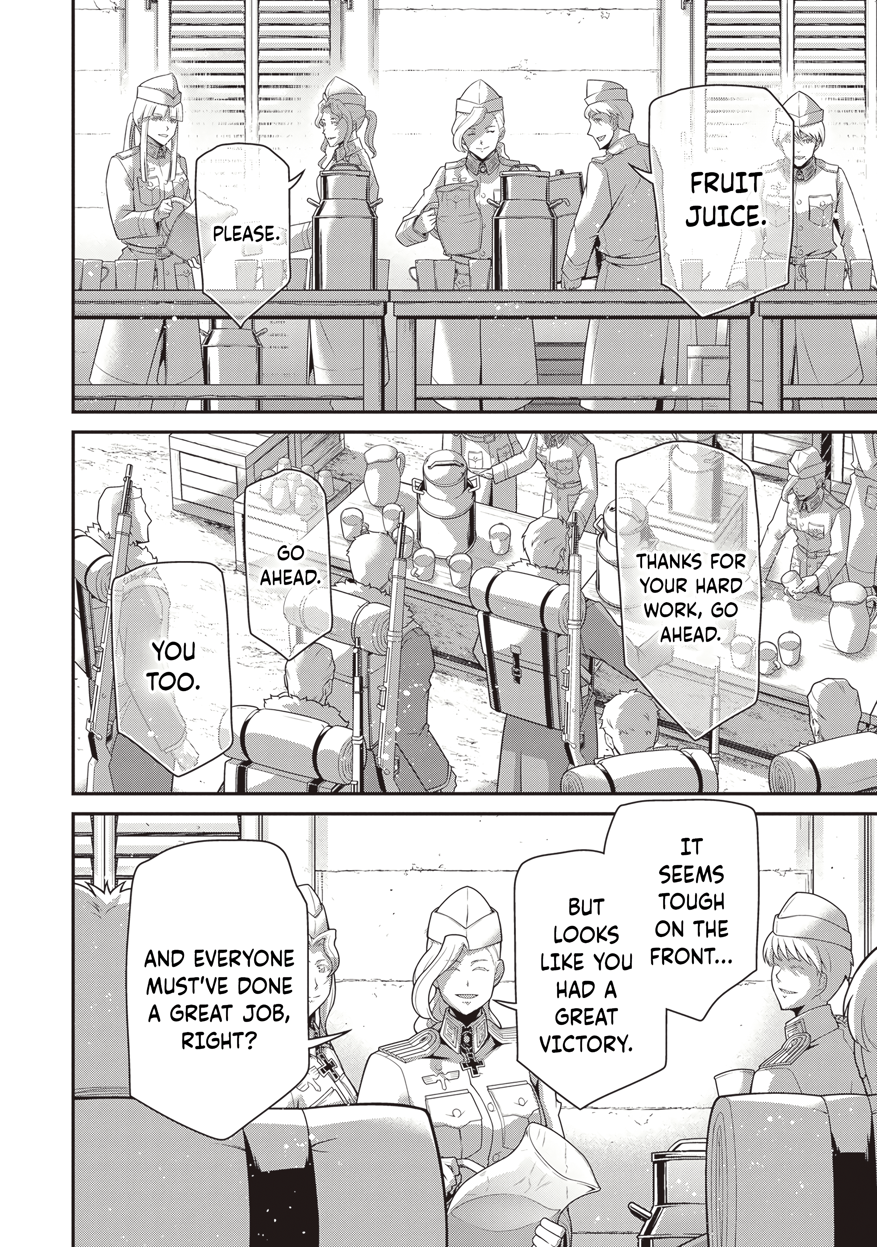 Read The Saga of Tanya the Evil ENGLISH Manga Online