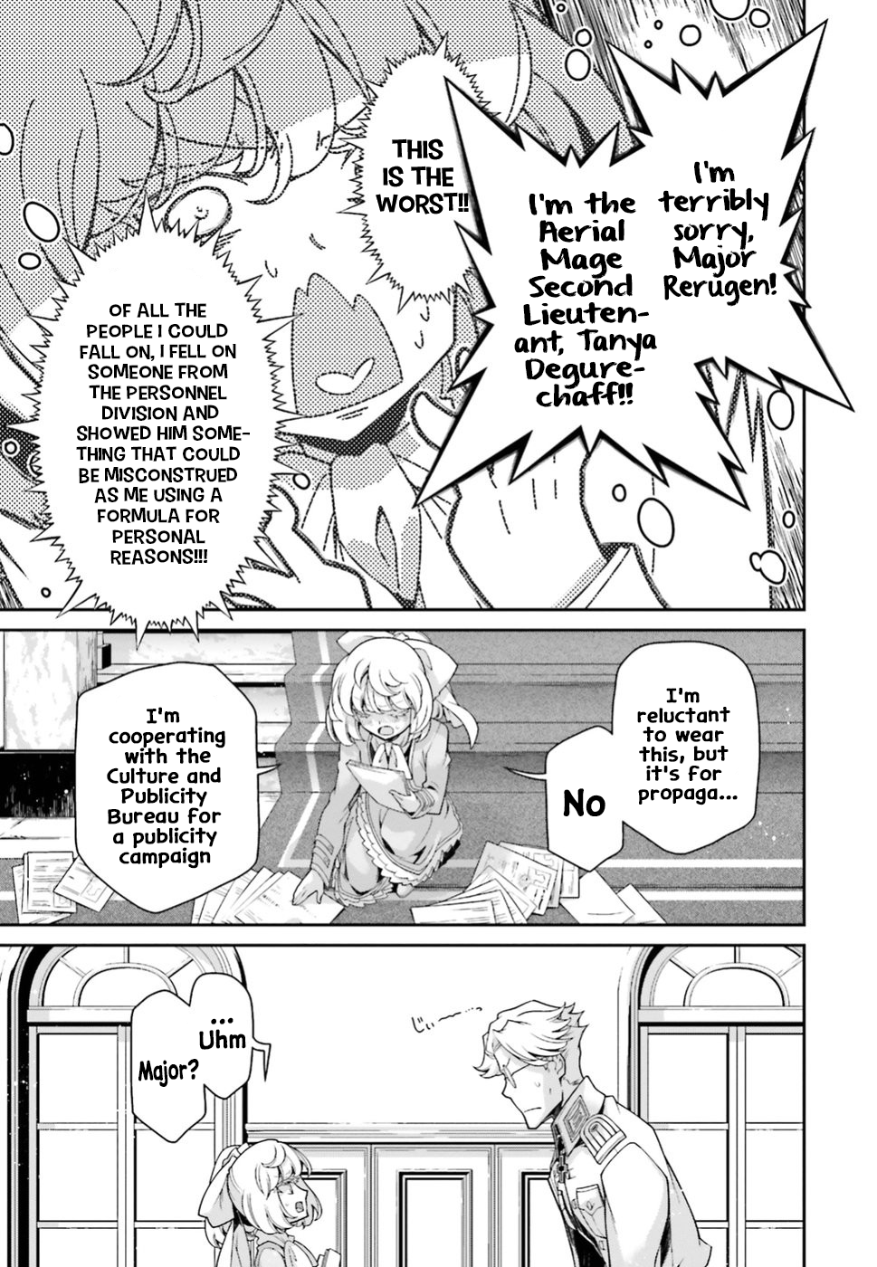 Read The Saga of Tanya the Evil ENGLISH Manga Online