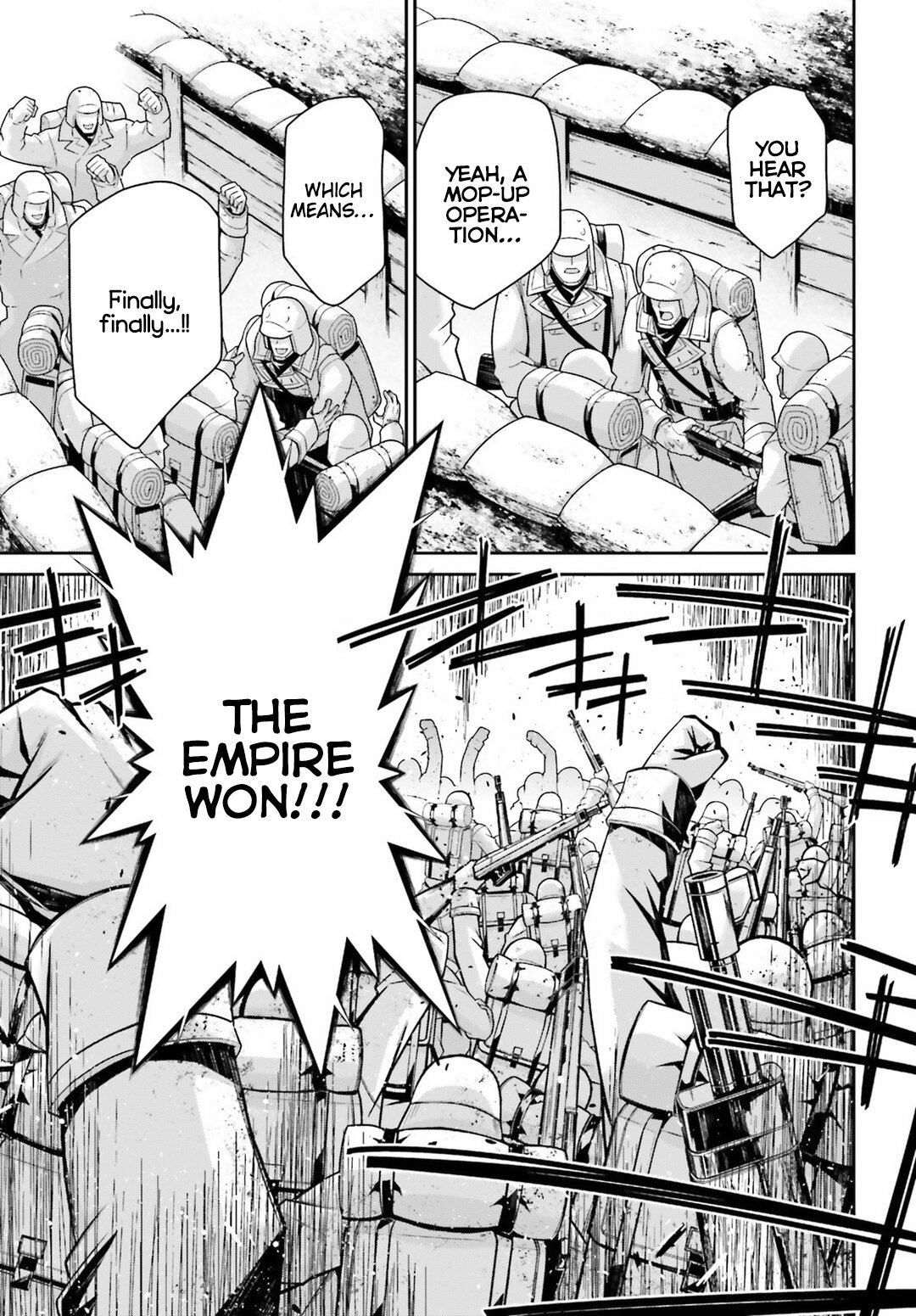 Read The Saga of Tanya the Evil ENGLISH Manga Online