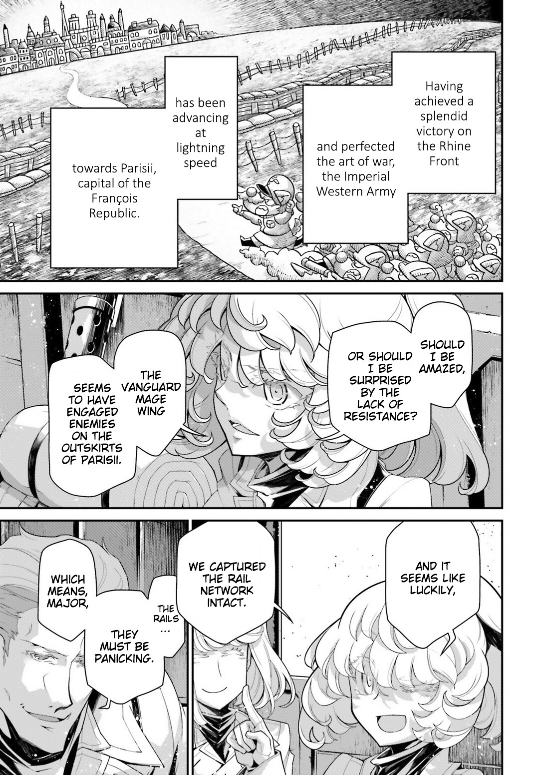 Read The Saga of Tanya the Evil ENGLISH Manga Online
