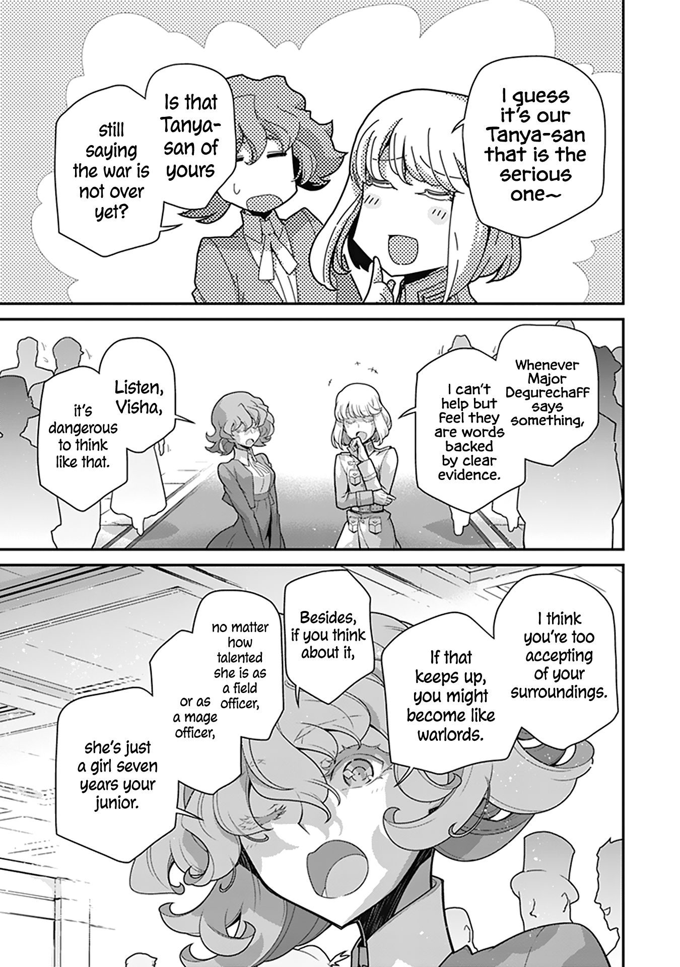 Read The Saga of Tanya the Evil ENGLISH Manga Online