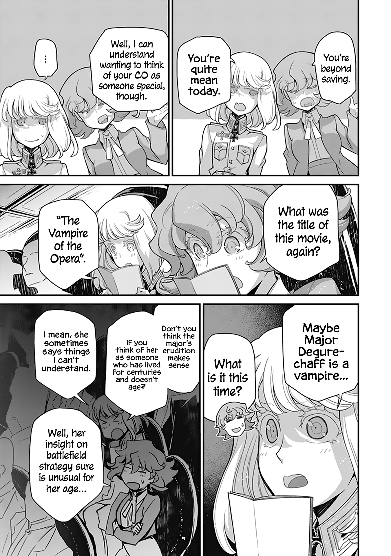 Read The Saga of Tanya the Evil ENGLISH Manga Online