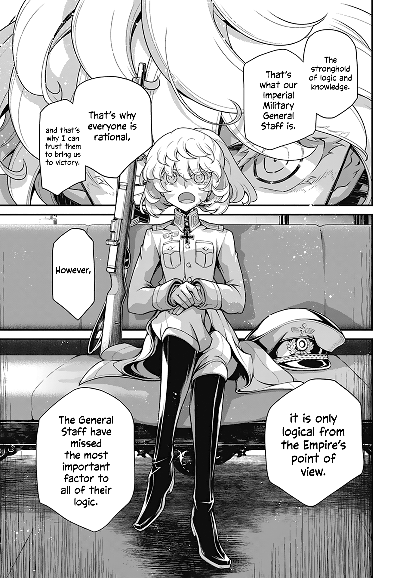 Read The Saga of Tanya the Evil ENGLISH Manga Online