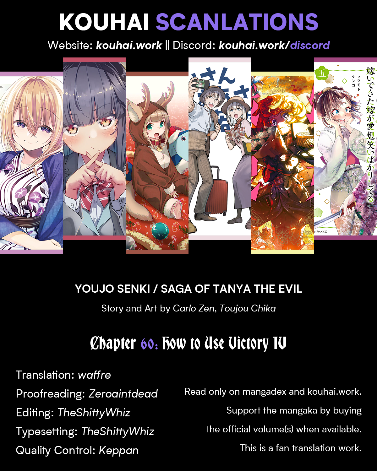 Read The Saga of Tanya the Evil ENGLISH Manga Online