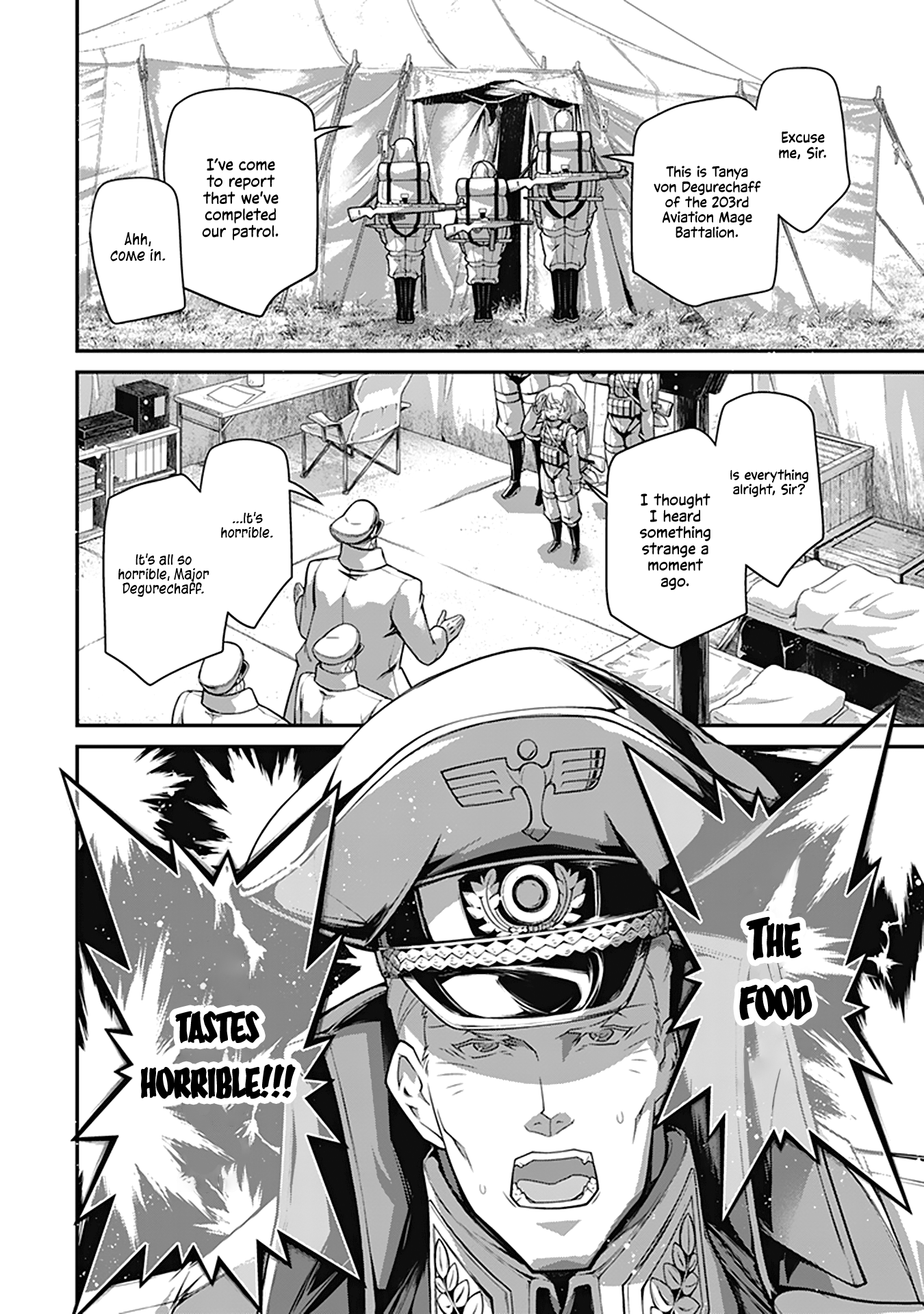 Read The Saga of Tanya the Evil ENGLISH Manga Online