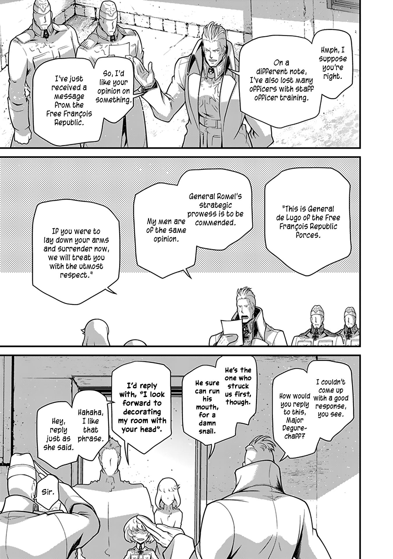 Read The Saga of Tanya the Evil ENGLISH Manga Online