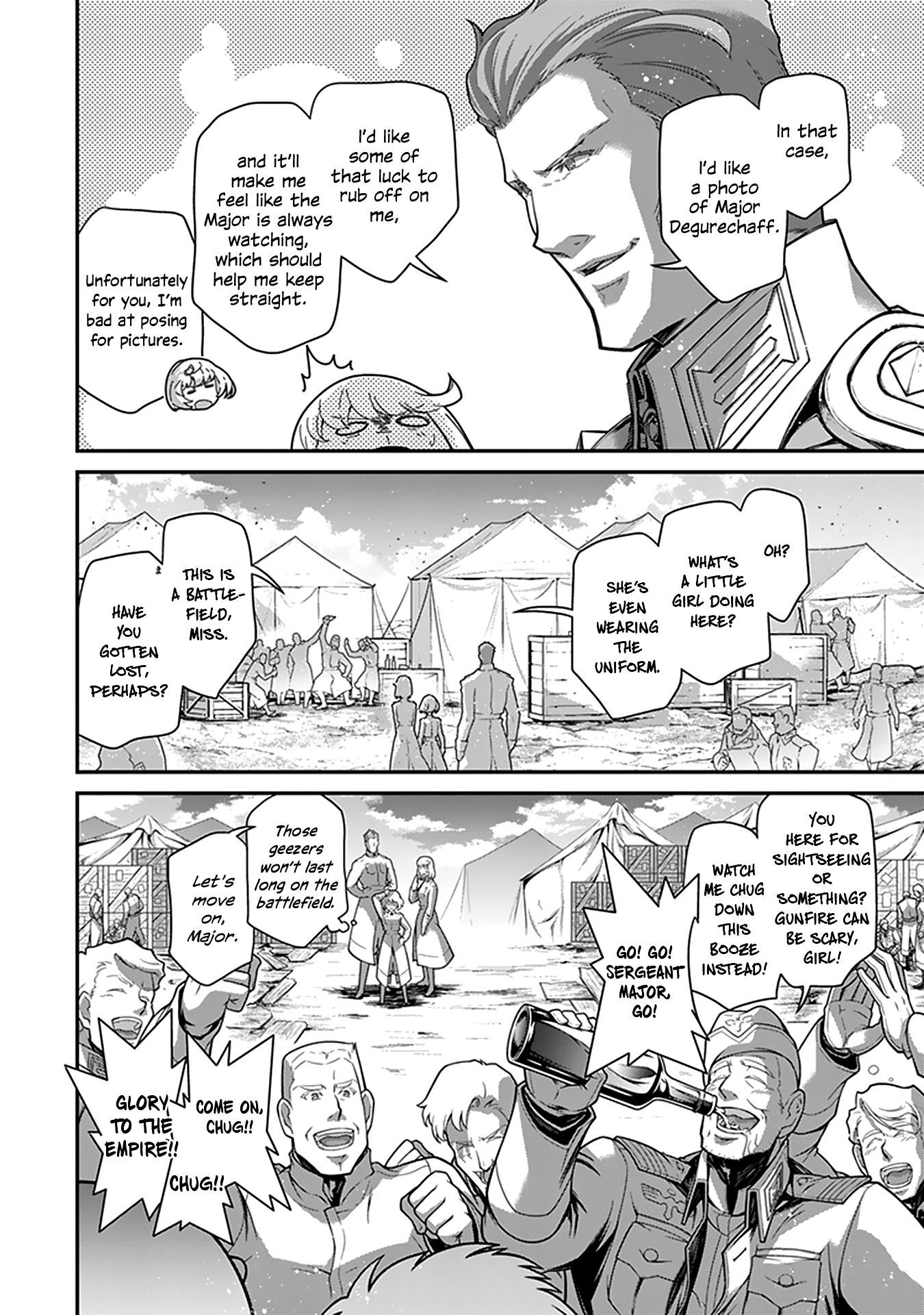 Read The Saga of Tanya the Evil ENGLISH Manga Online