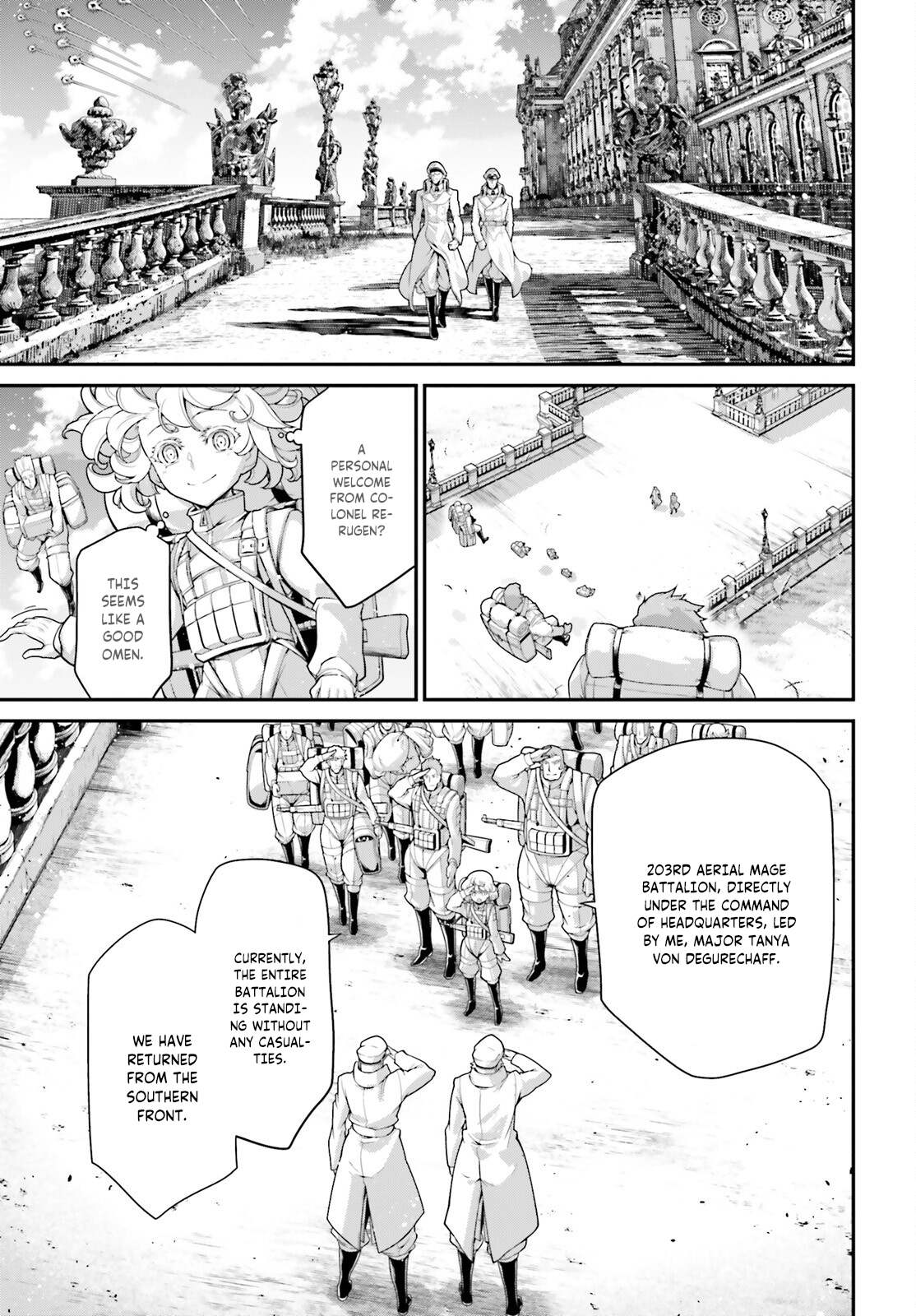 Read The Saga of Tanya the Evil ENGLISH Manga Online