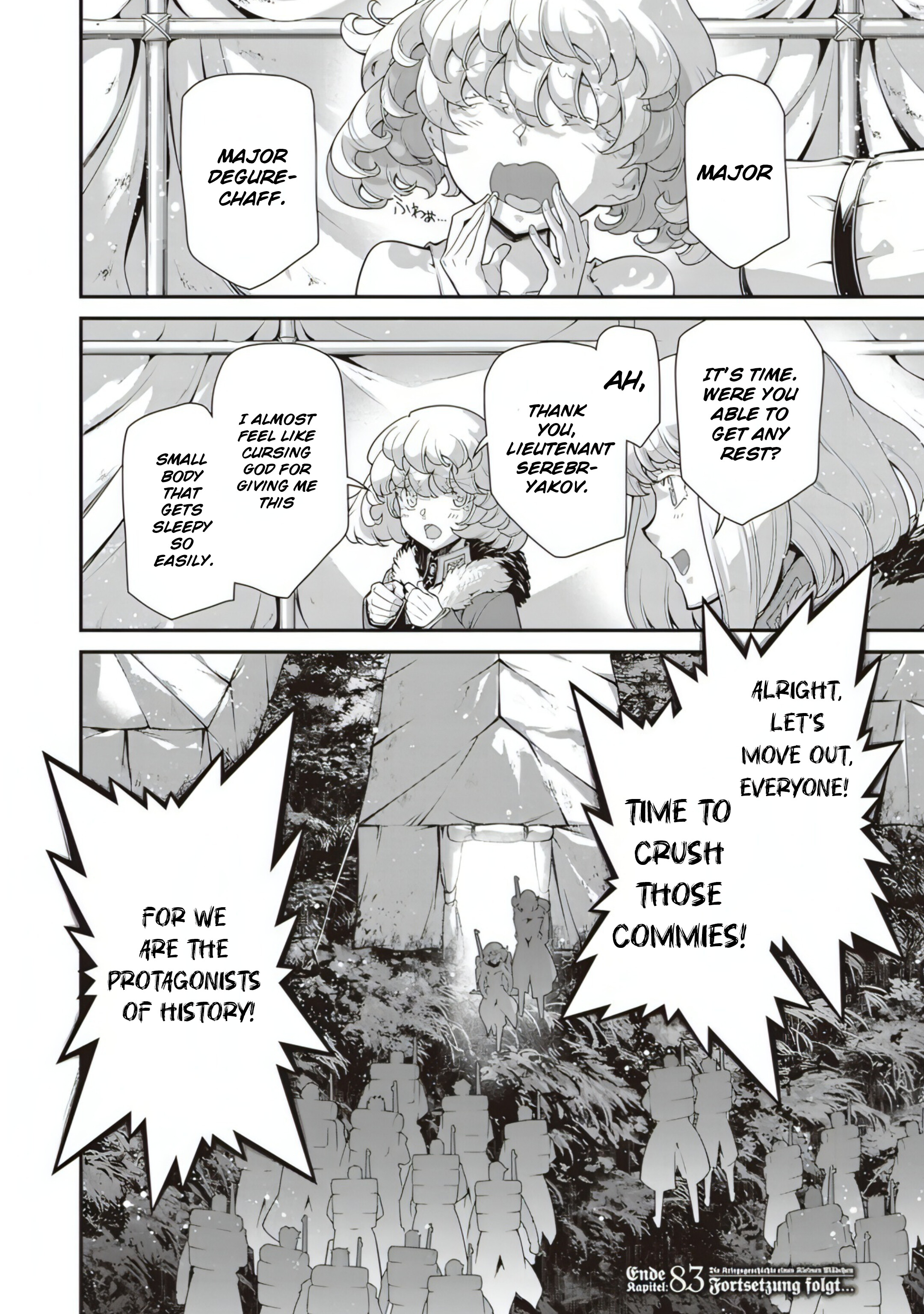 Read The Saga of Tanya the Evil ENGLISH Manga Online