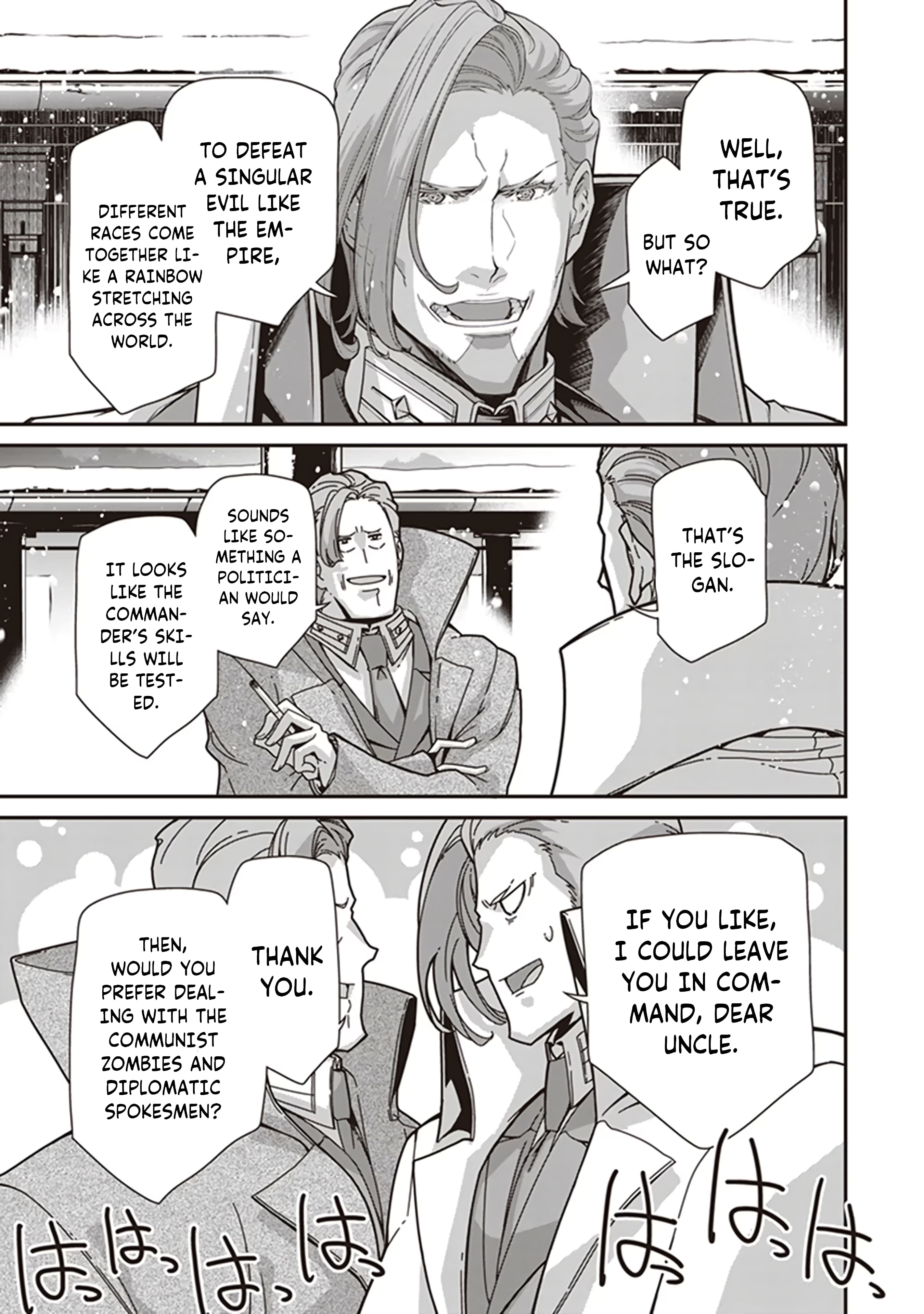 Read The Saga of Tanya the Evil ENGLISH Manga Online