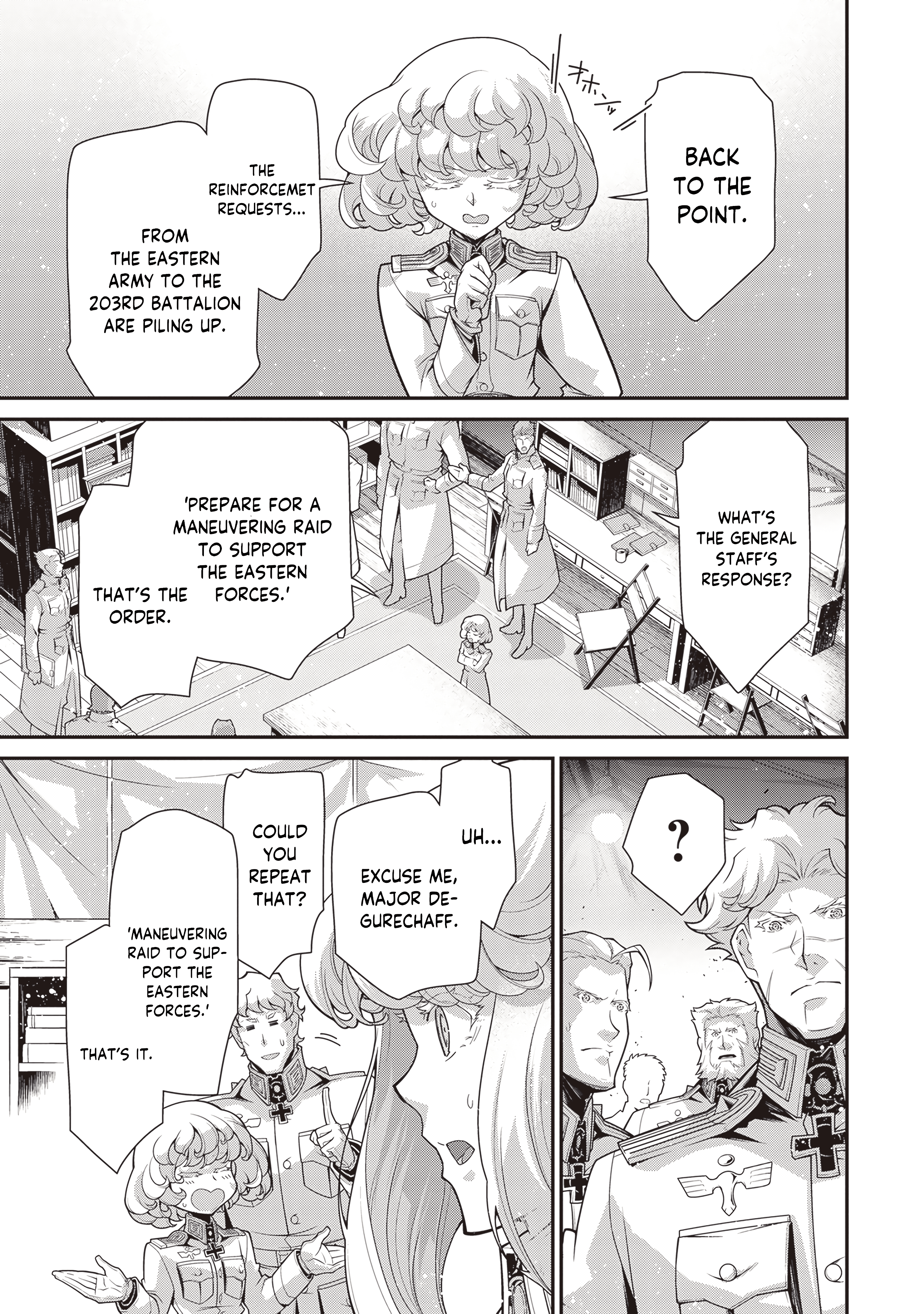 Read The Saga of Tanya the Evil ENGLISH Manga Online