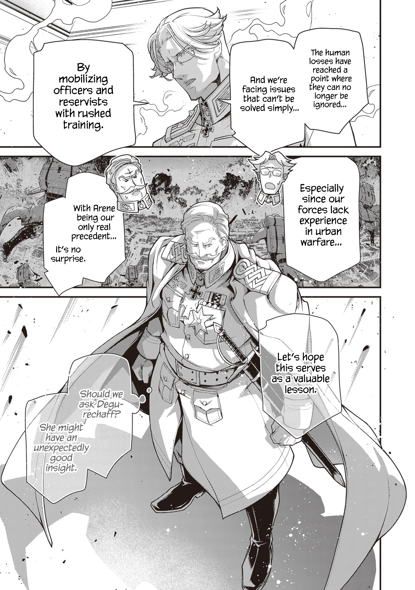 Read The Saga of Tanya the Evil ENGLISH Manga Online