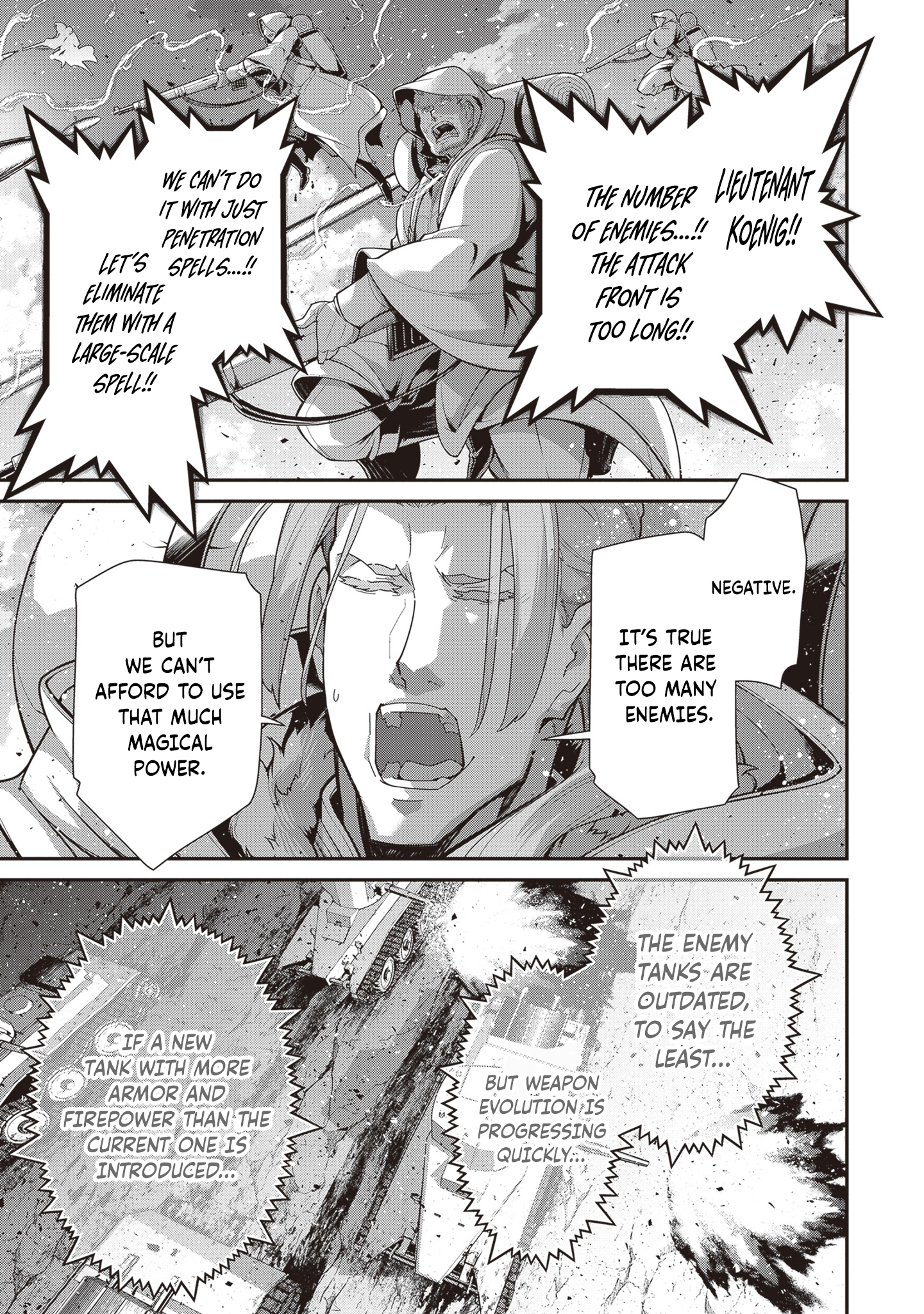 Read The Saga of Tanya the Evil ENGLISH Manga Online