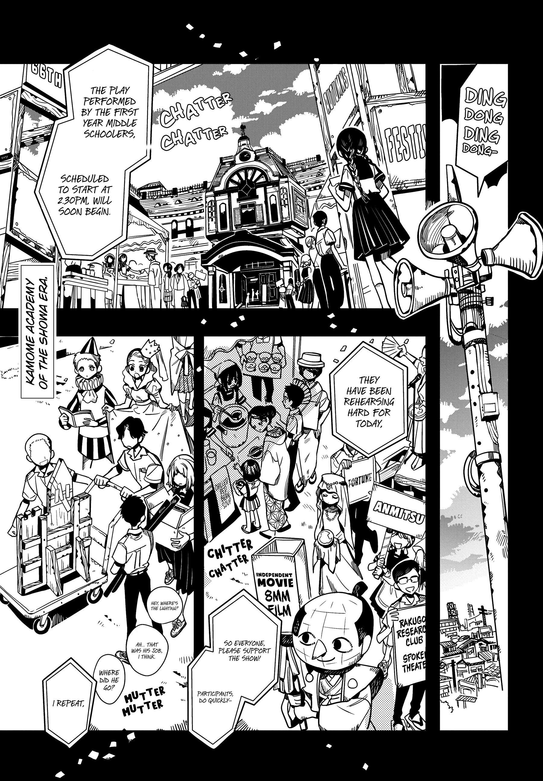 Read Toilet-Bound Hanako-kun ENGLISH Manga Online