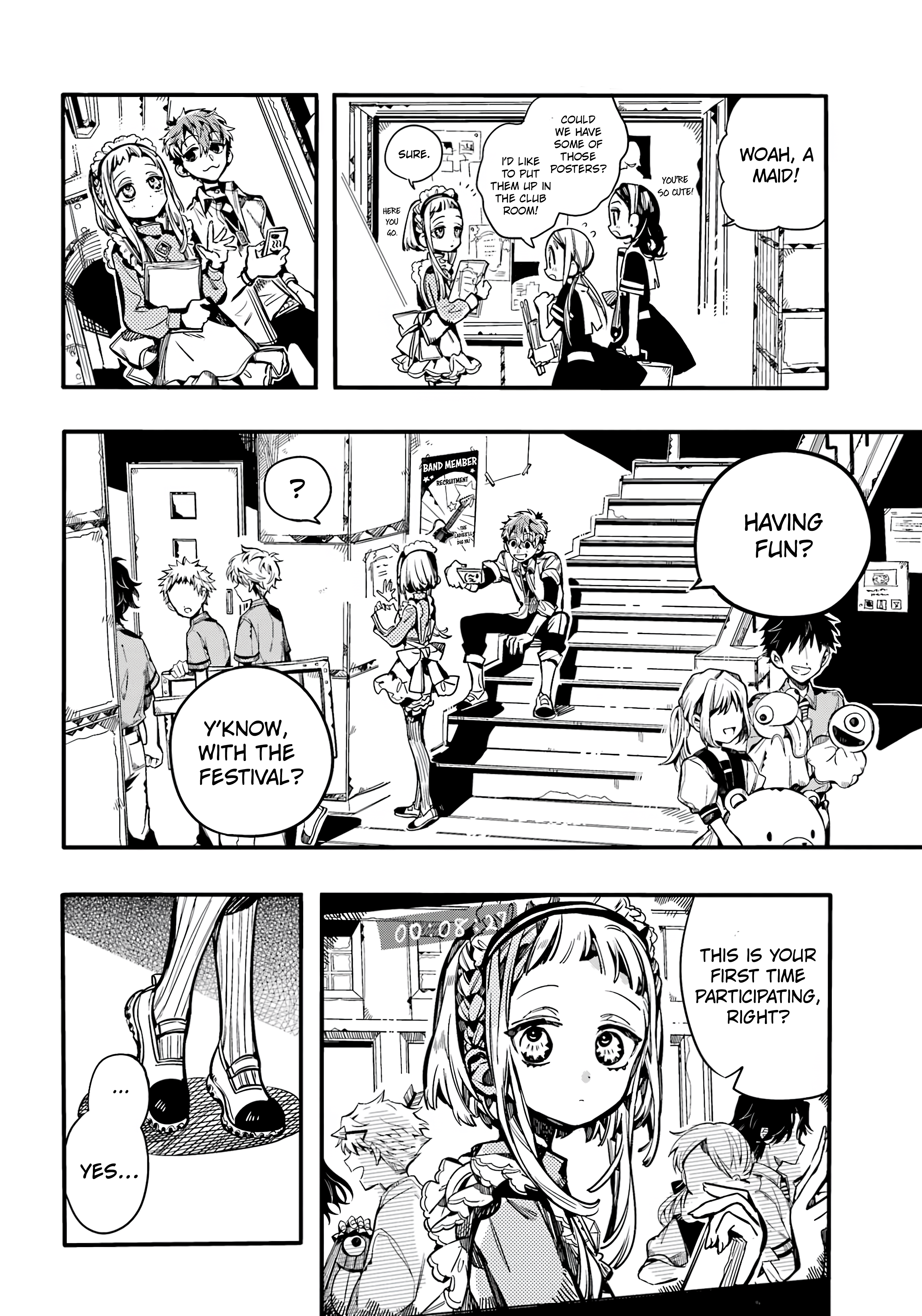 Read Toilet-Bound Hanako-kun ENGLISH Manga Online