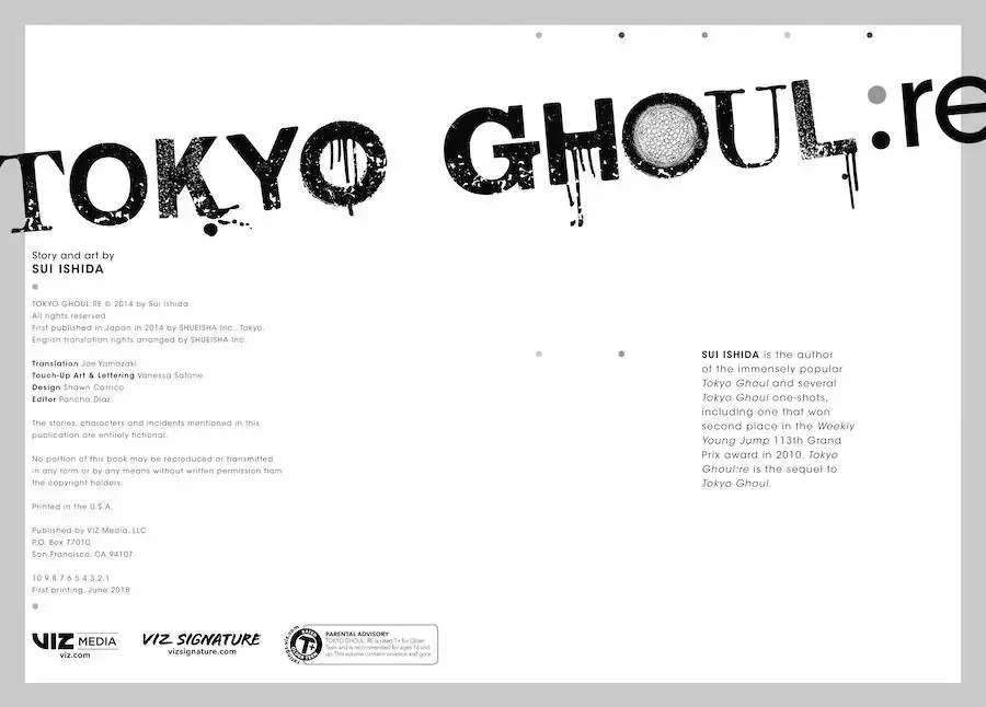 Read Tokyo Ghoul_re ENGLISH Manga Online