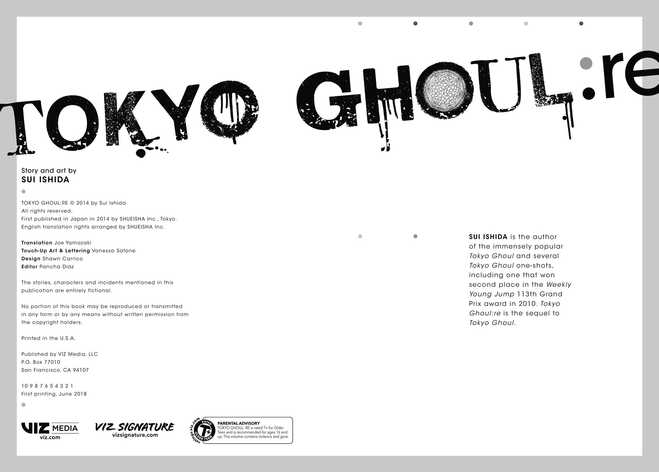 Read Tokyo Ghoul_re ENGLISH Manga Online