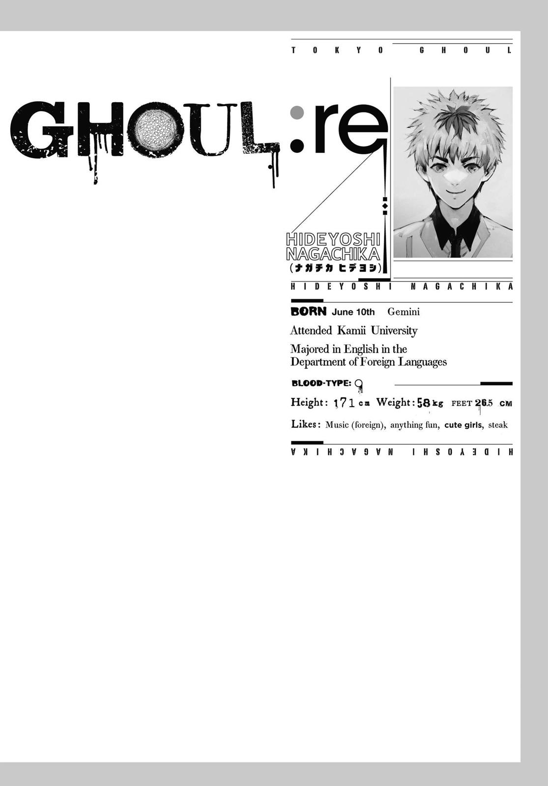 Read Tokyo Ghoul_re ENGLISH Manga Online