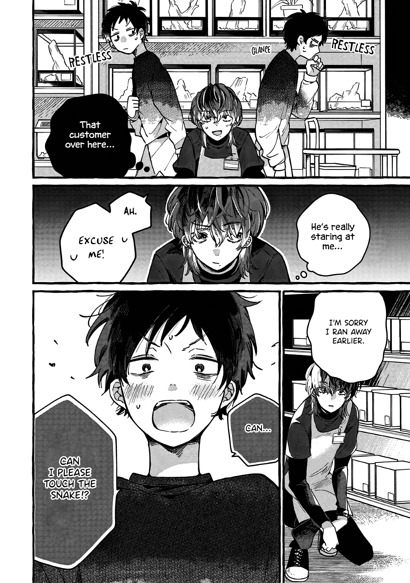 Read Tonari no Hachuurui-kun ENGLISH Manga Online