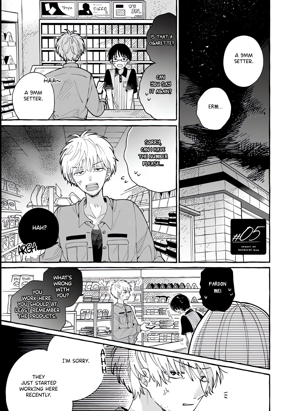 Read Tonari no Hachuurui-kun ENGLISH Manga Online